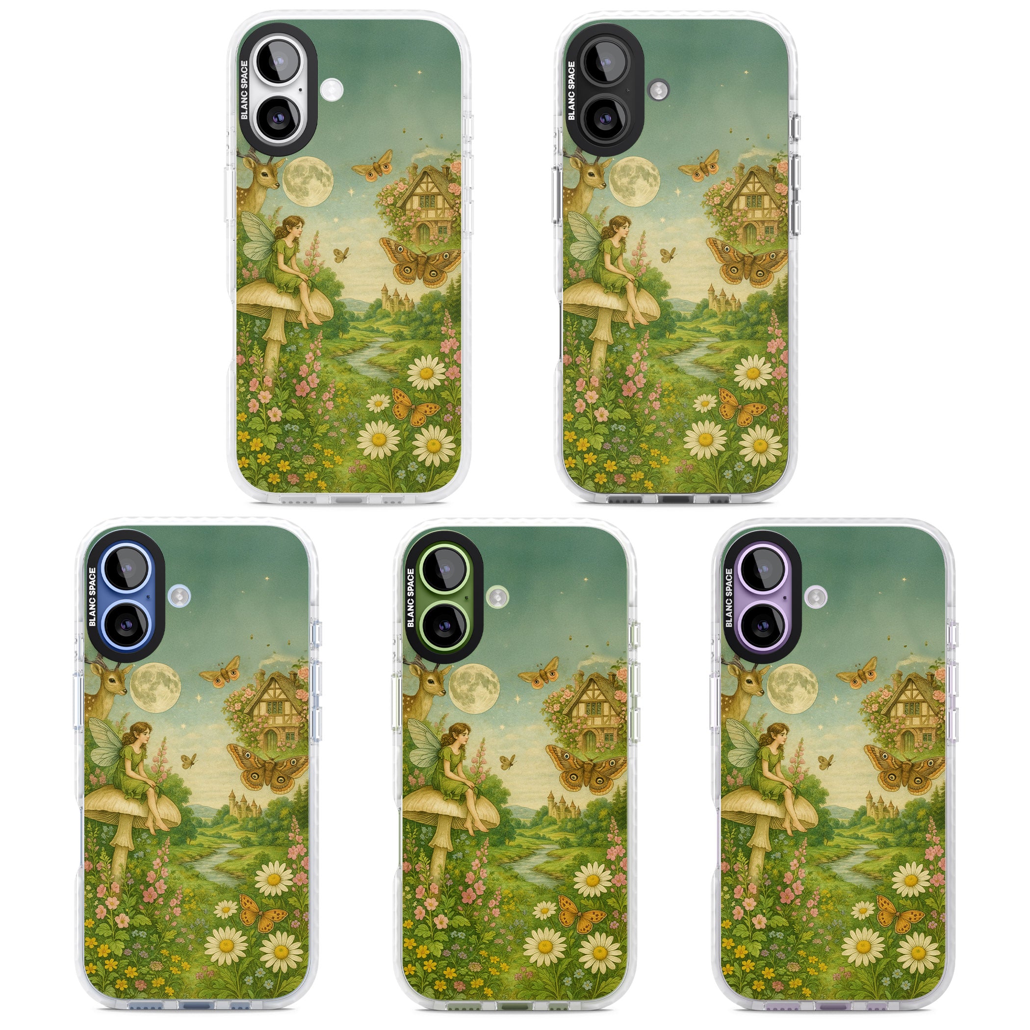 Cottage Fairy iPhone 17 Impact Pro Clear Phone Case APT Impact Protection