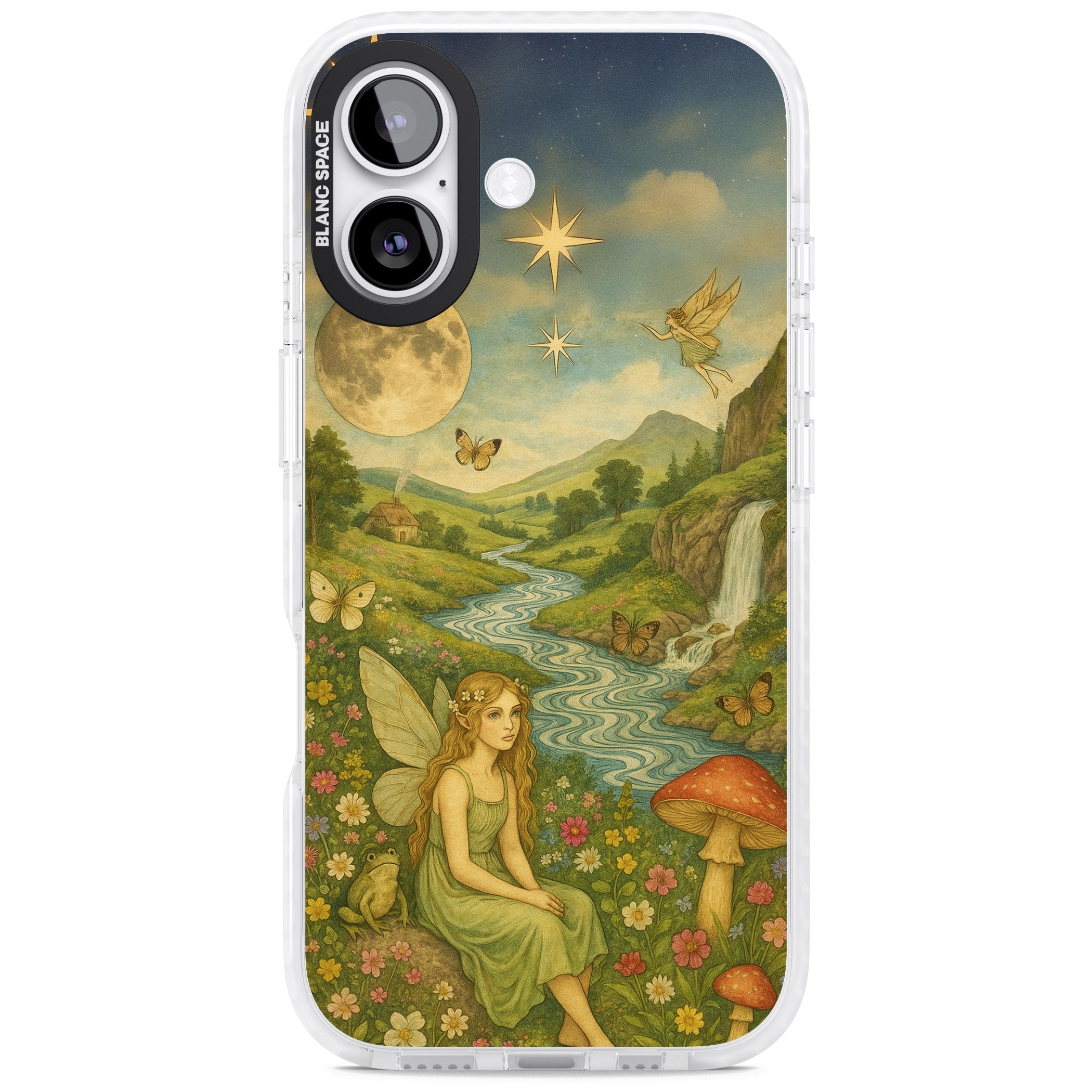 Nature Fairy iPhone 17 Impact Pro Clear Phone Case