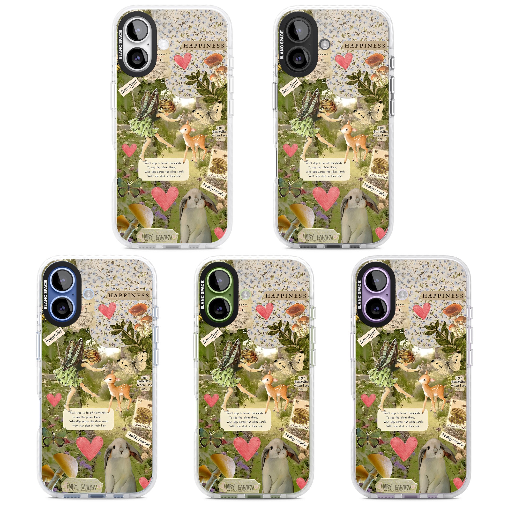 Soft Fairy iPhone 17 Impact Pro Clear Phone Case APT Impact Protection