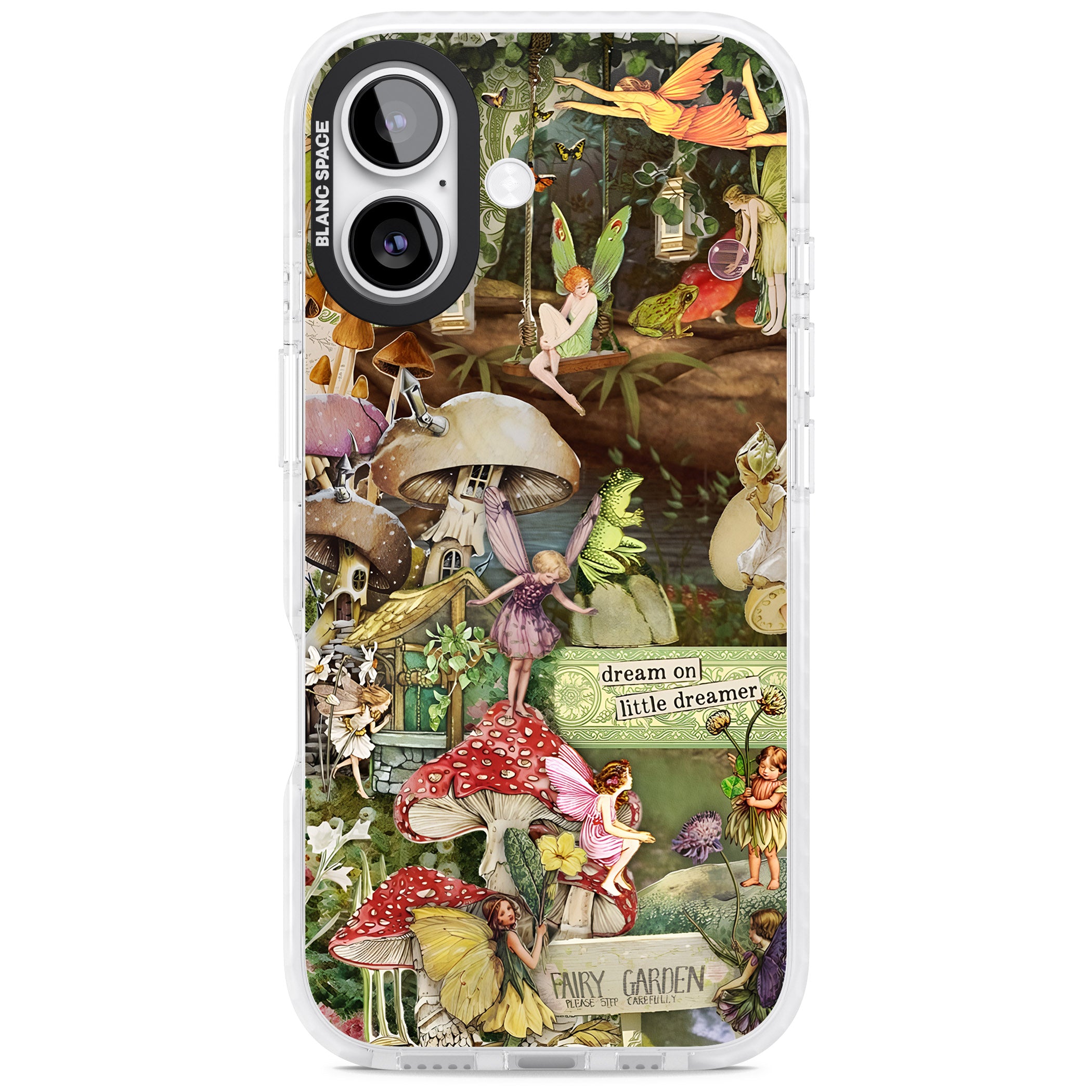 Dreamy Garden iPhone 17 Impact Pro Clear Phone Case
