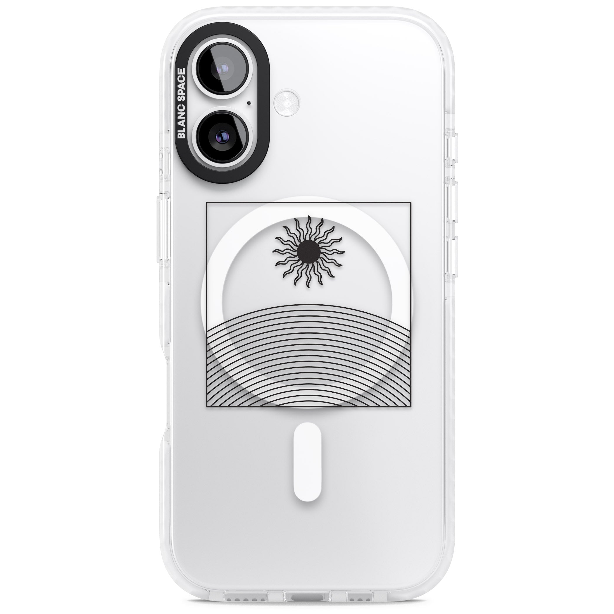 Cosmic Radiance iPhone 17 Impact Pro Clear Phone Case