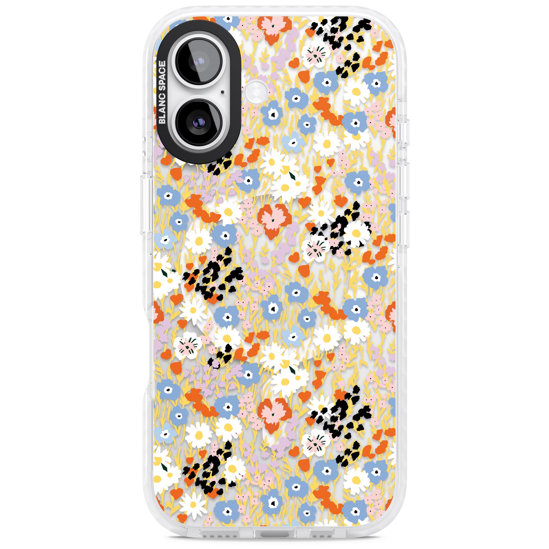 Floral Delight: Vibrant Blooms iPhone 17 Impact Pro Clear Phone Case