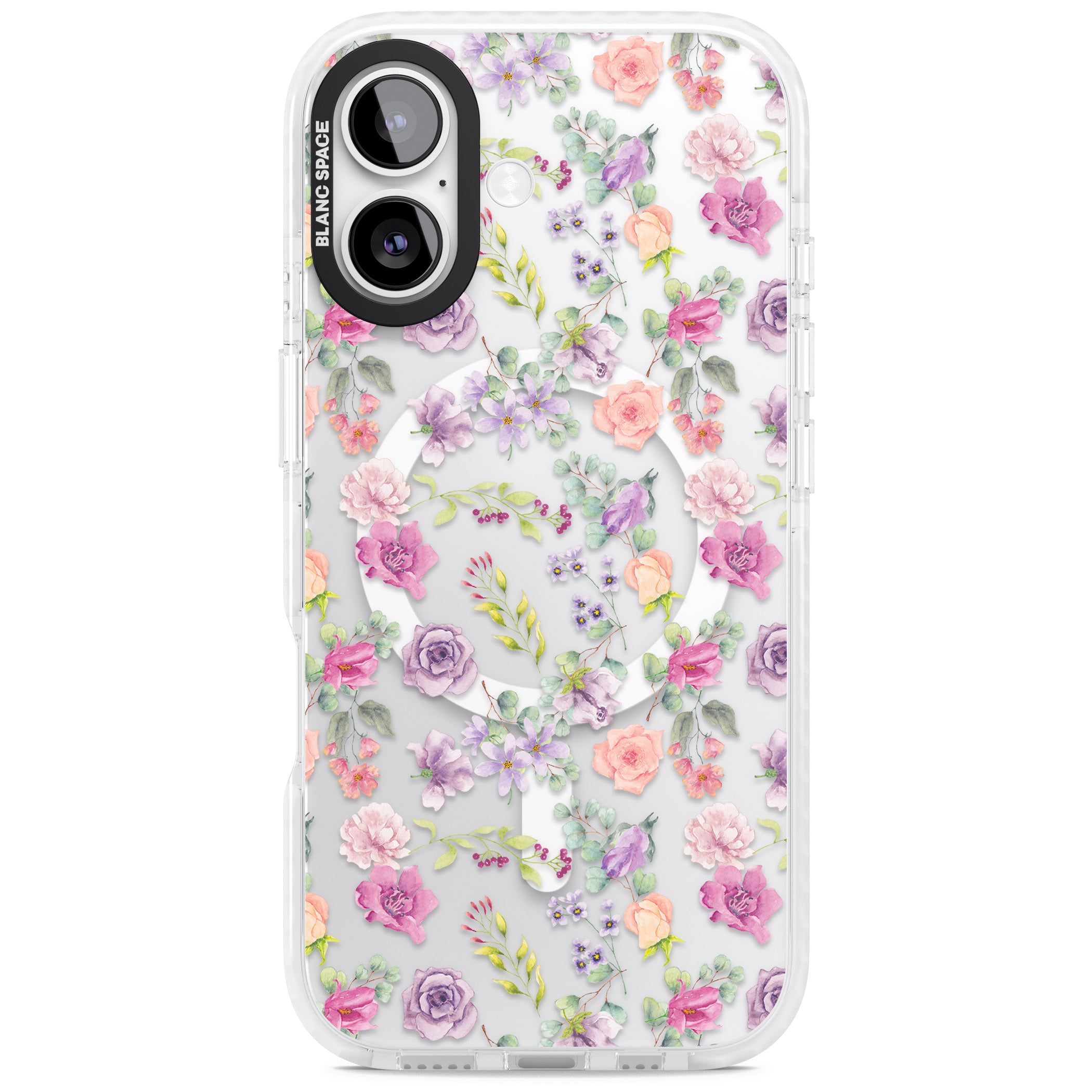 Sunday Flowers iPhone 17 Impact Pro Clear Phone Case