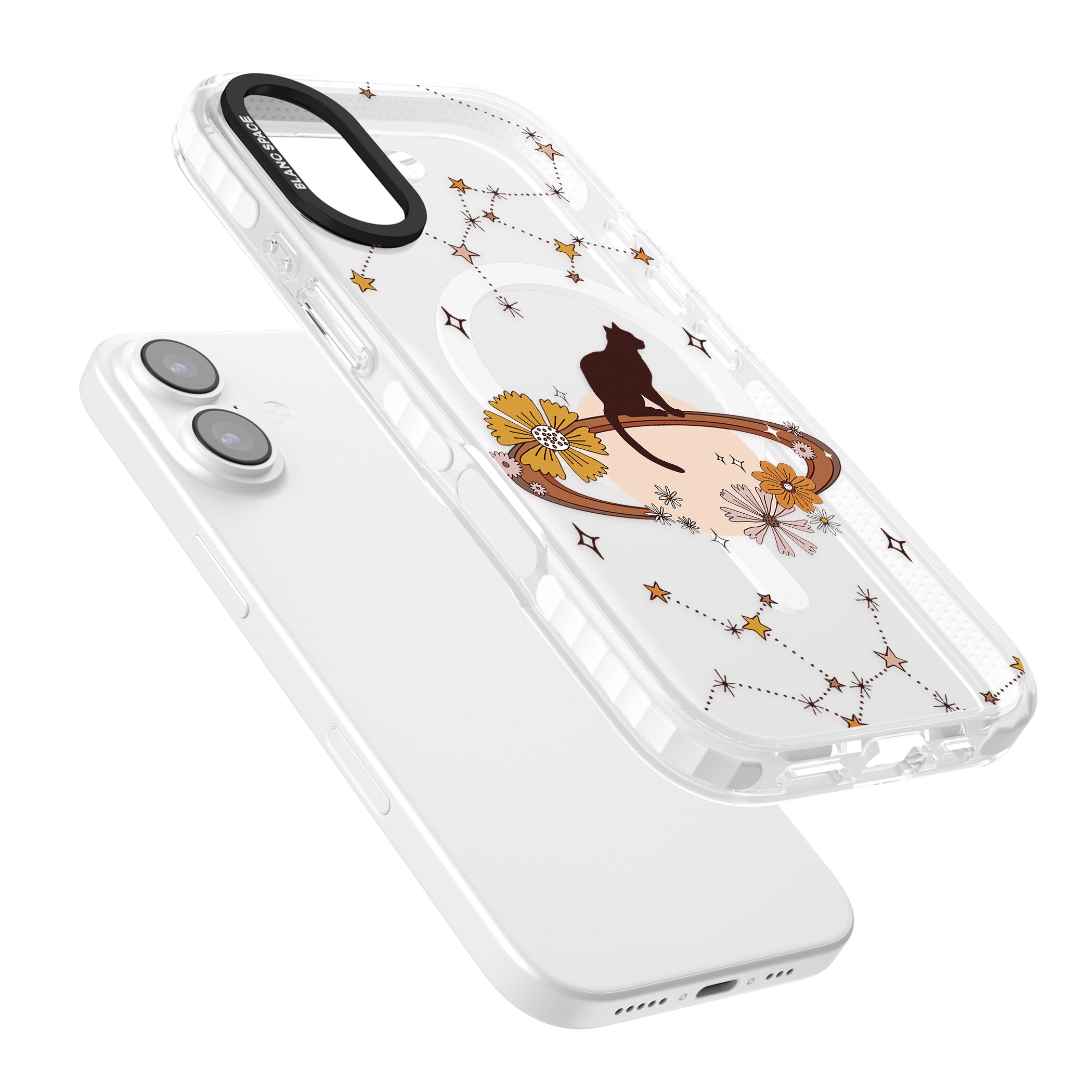 Feline Phenomenon iPhone 17 Impact Pro Clear Phone Case Colours