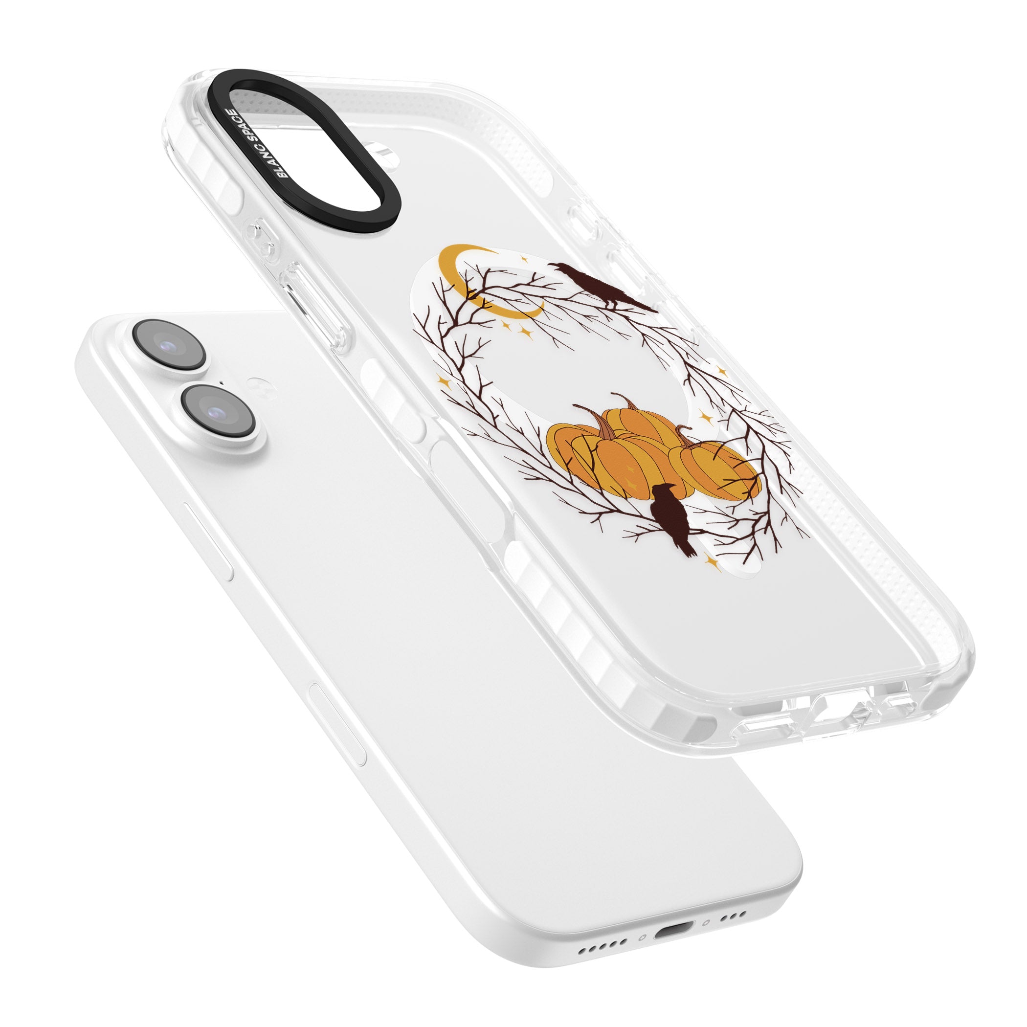 Pumpkin Patch iPhone 17 Impact Pro Clear Phone Case Colours