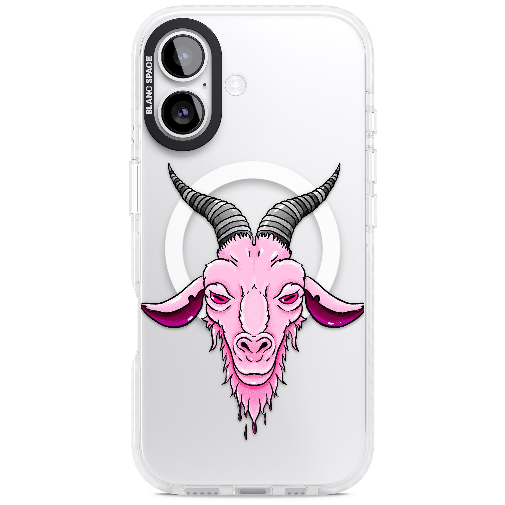 Ba Phomet iPhone 17 Impact Pro Clear Phone Case