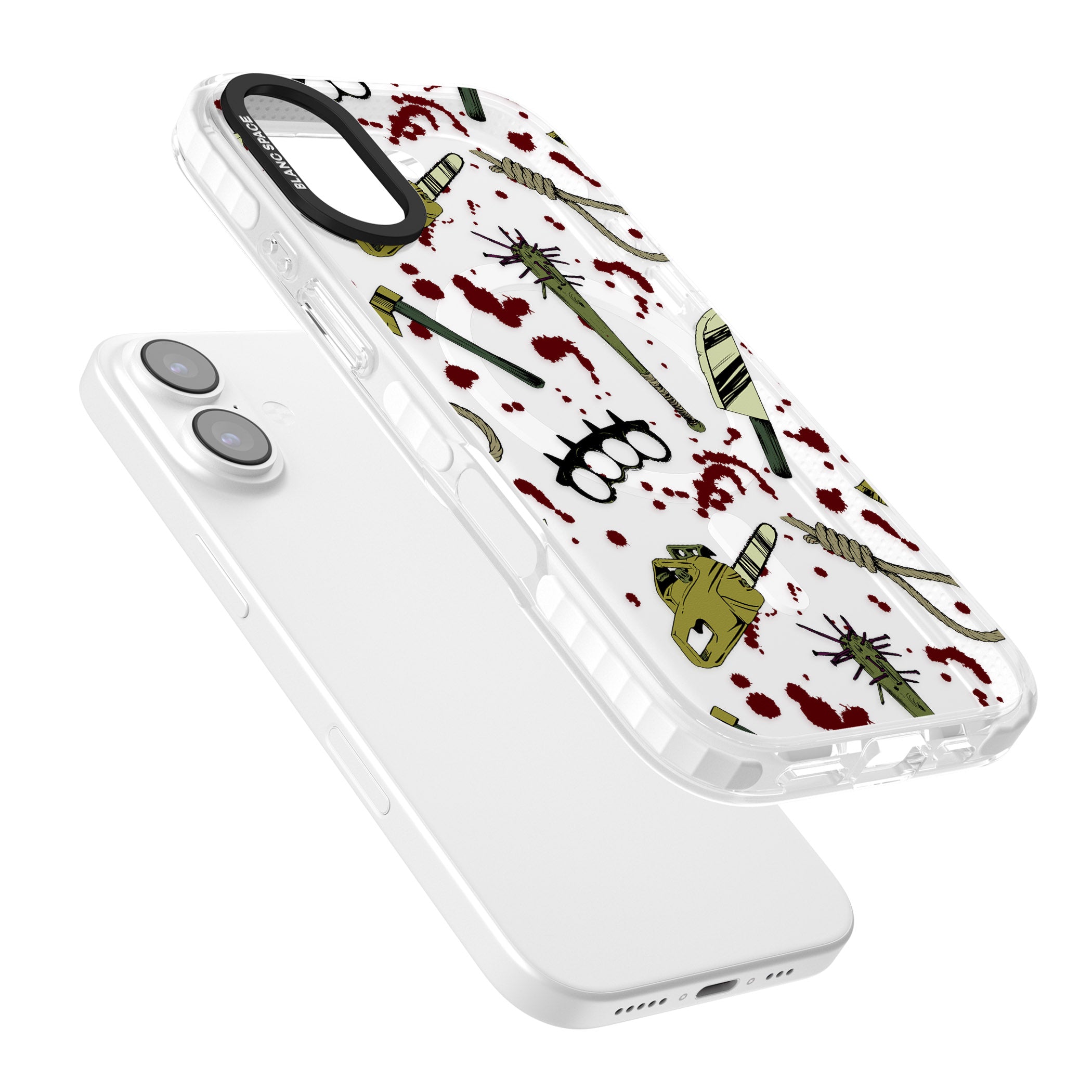 Movie Massacre iPhone 17 Impact Pro Clear Phone Case Colours