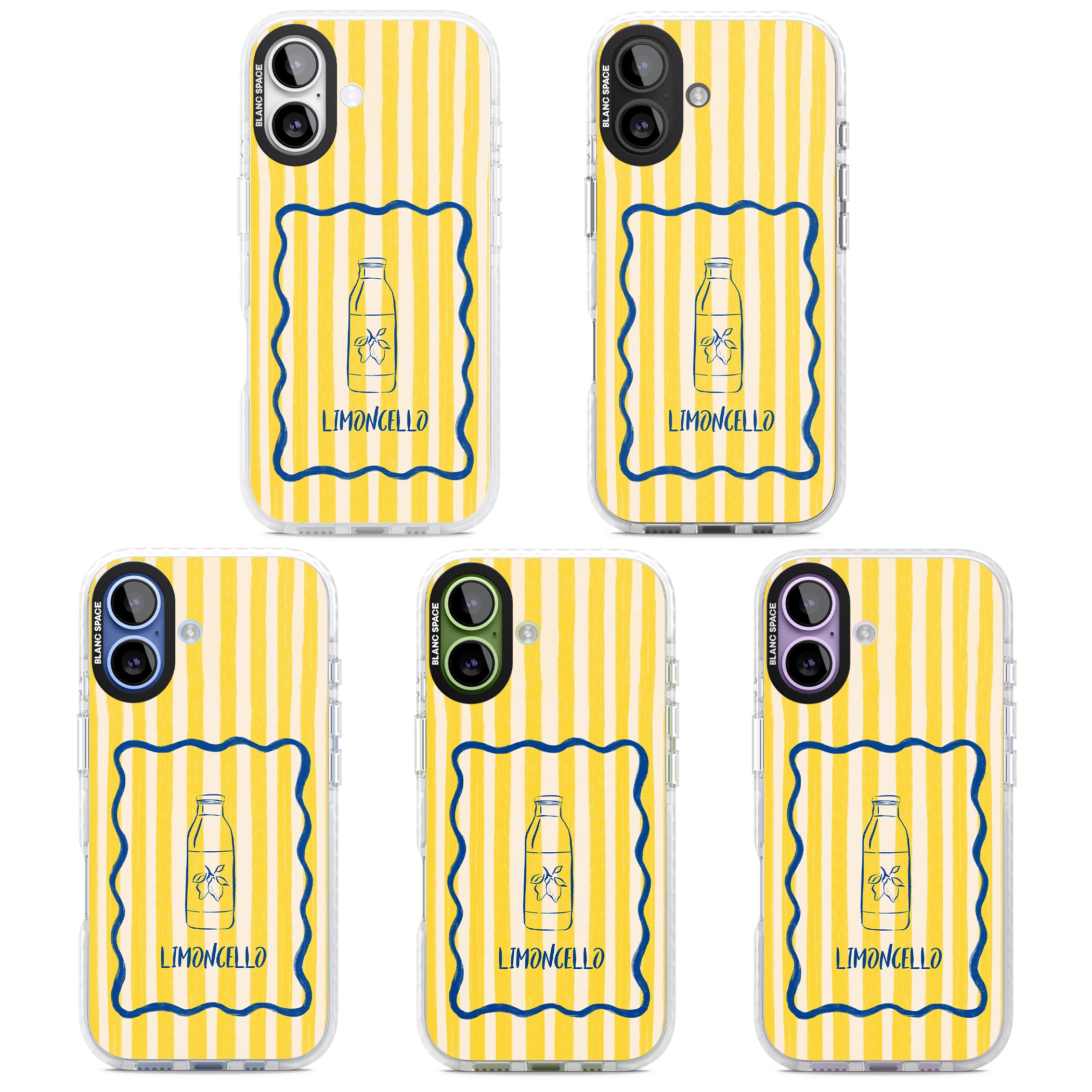 Limoncello iPhone 17 Impact Pro Clear Phone Case APT Impact Protection