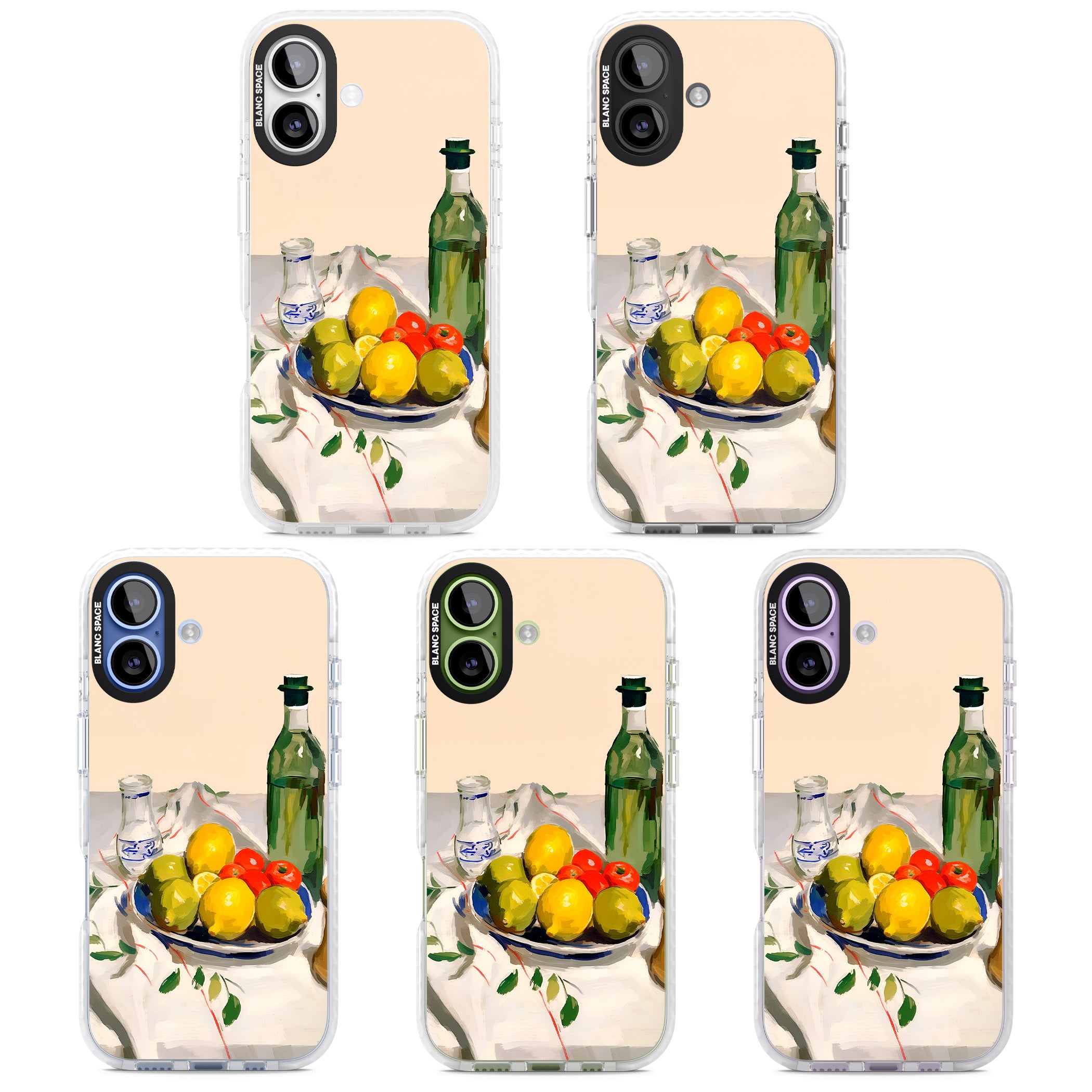 Mediterranean Fruit Salad iPhone 17 Impact Pro Clear Phone Case APT Impact Protection