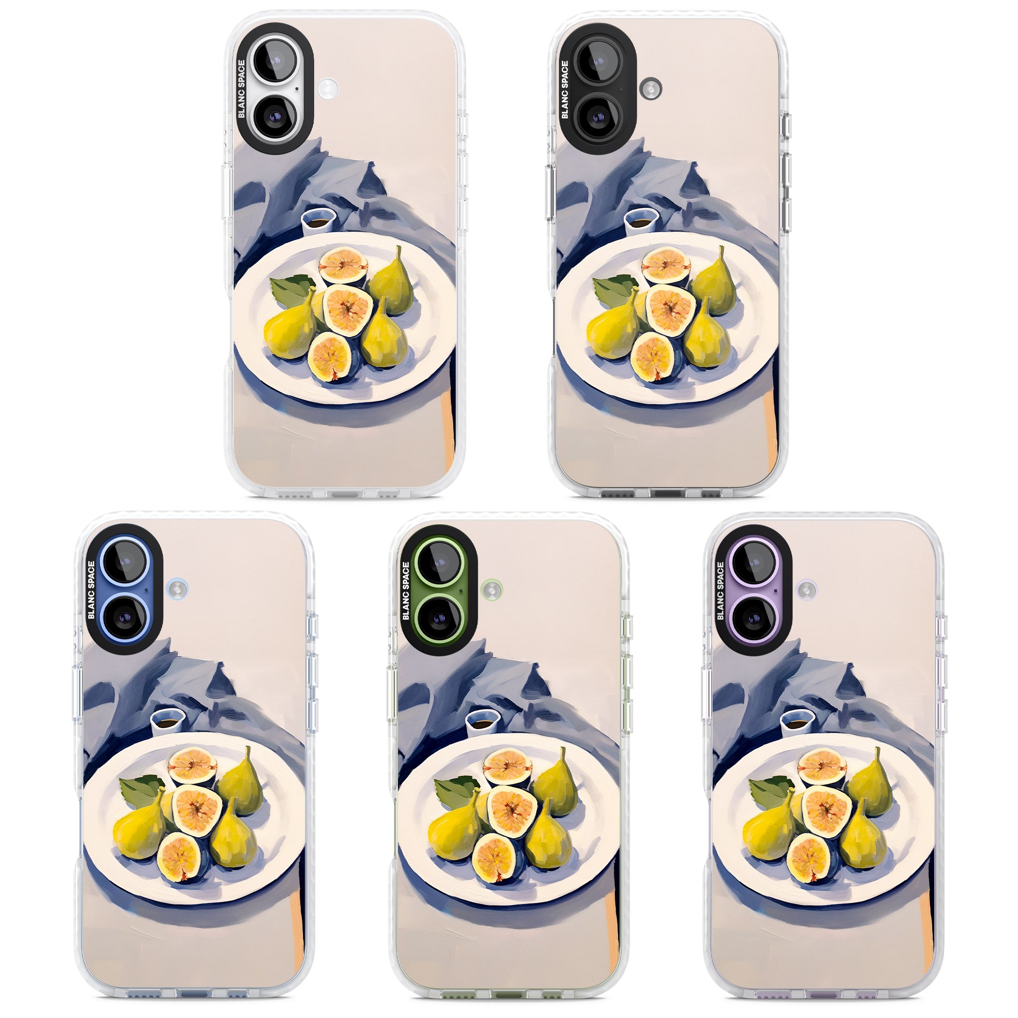 Plate of Pears iPhone 17 Impact Pro Clear Phone Case APT Impact Protection