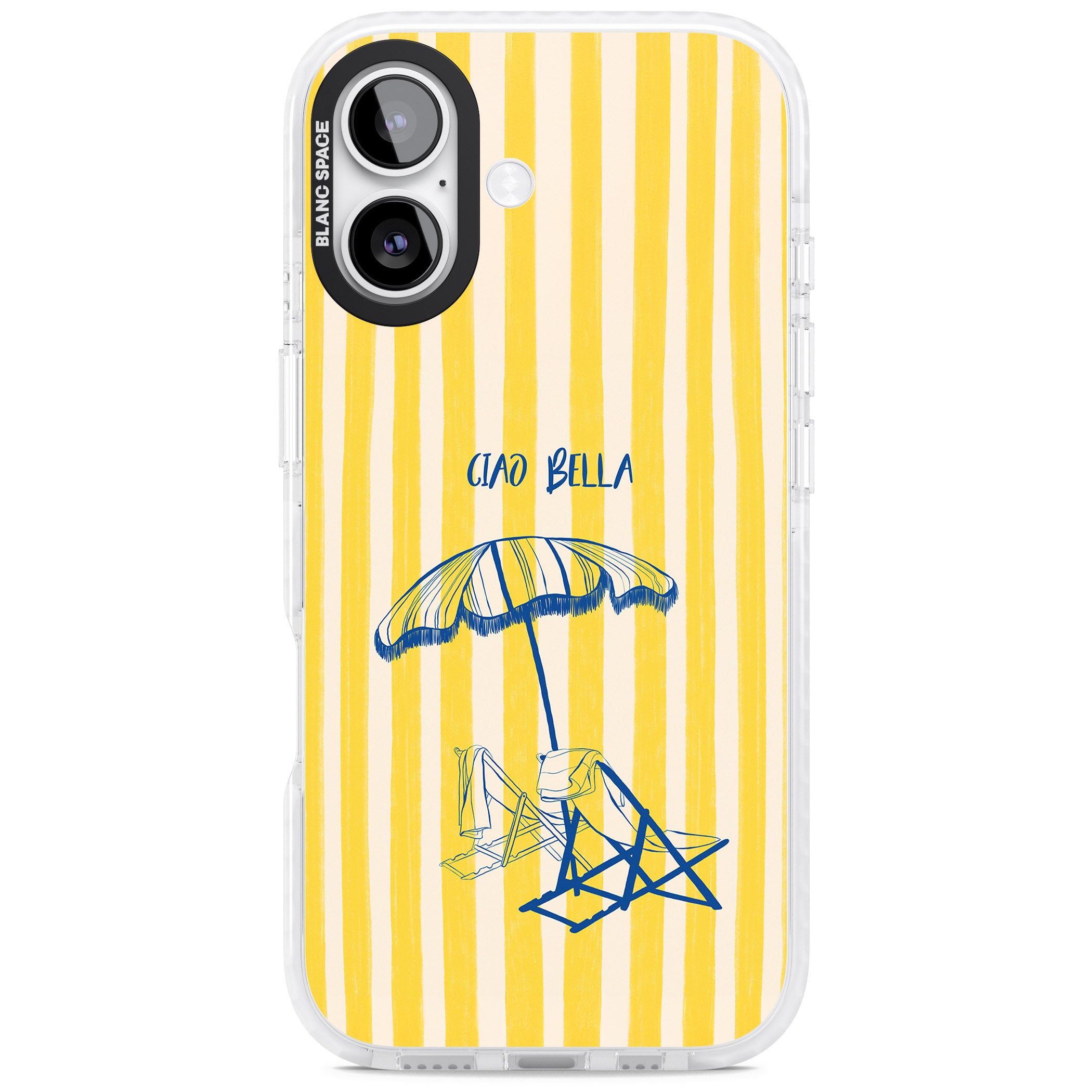 Ciao Bella iPhone 17 Impact Pro Clear Phone Case