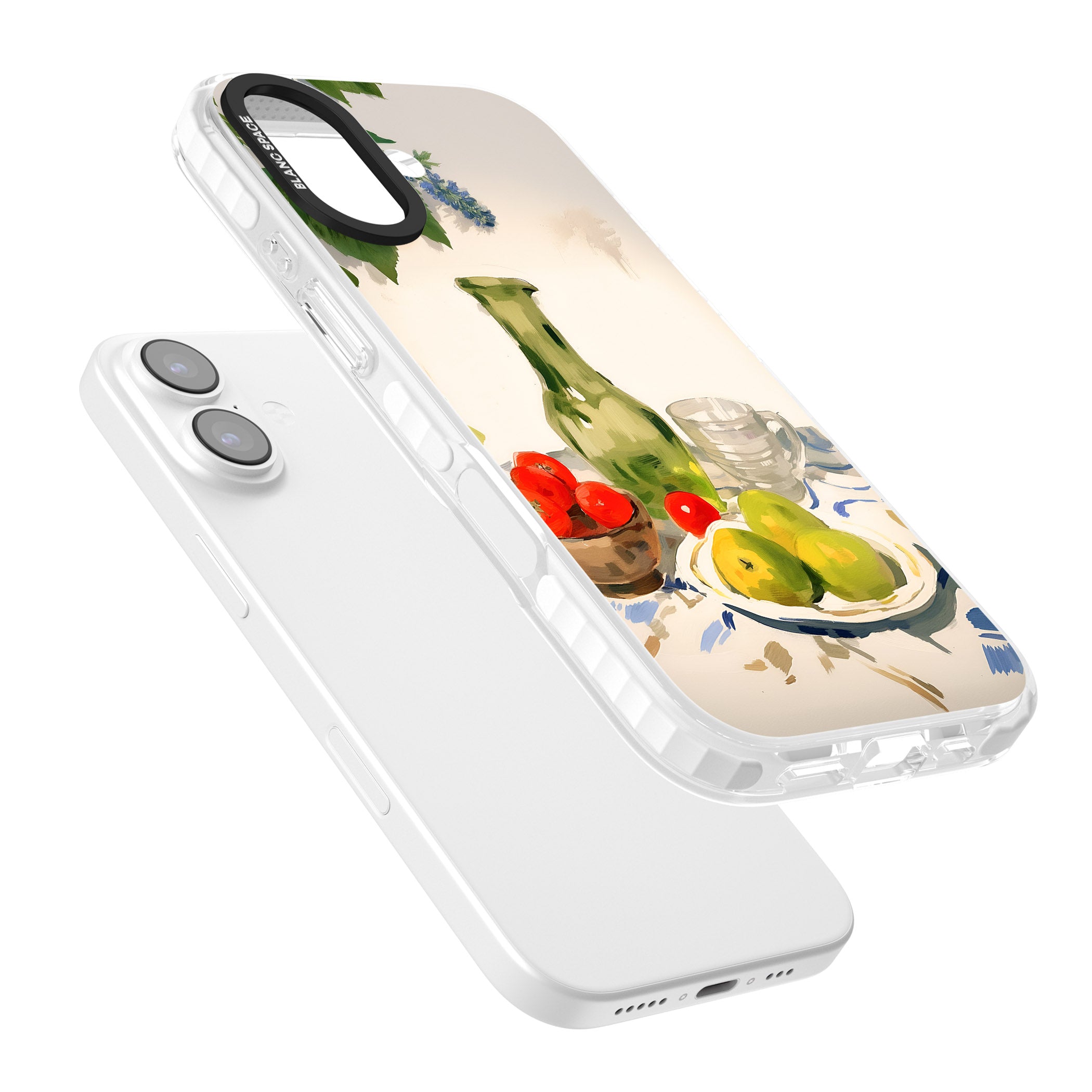 Green Carafe iPhone 17 Impact Pro Clear Phone Case Colours