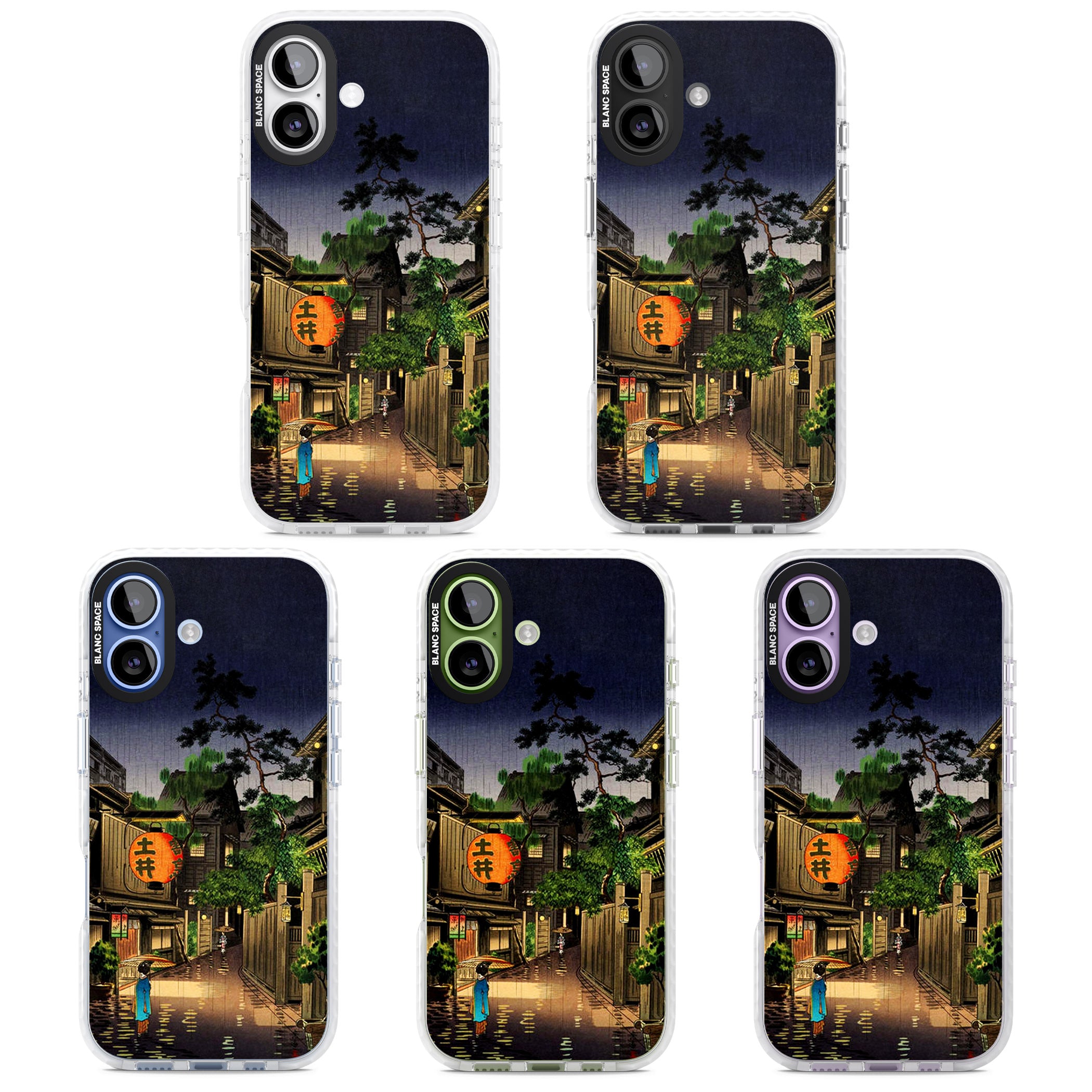 Evening In Ushigome iPhone 17 Impact Pro Clear Phone Case APT Impact Protection