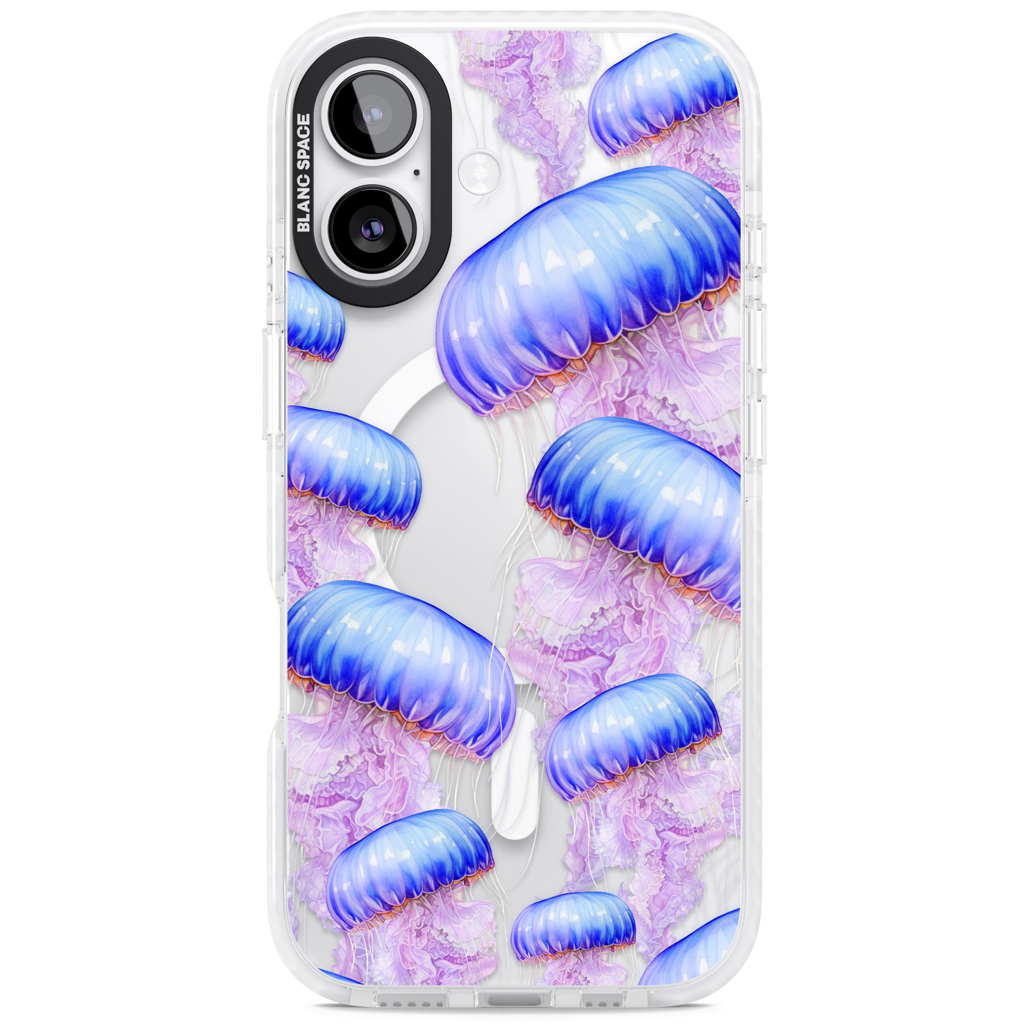 Jellyfish iPhone 17 Impact Pro Clear Phone Case