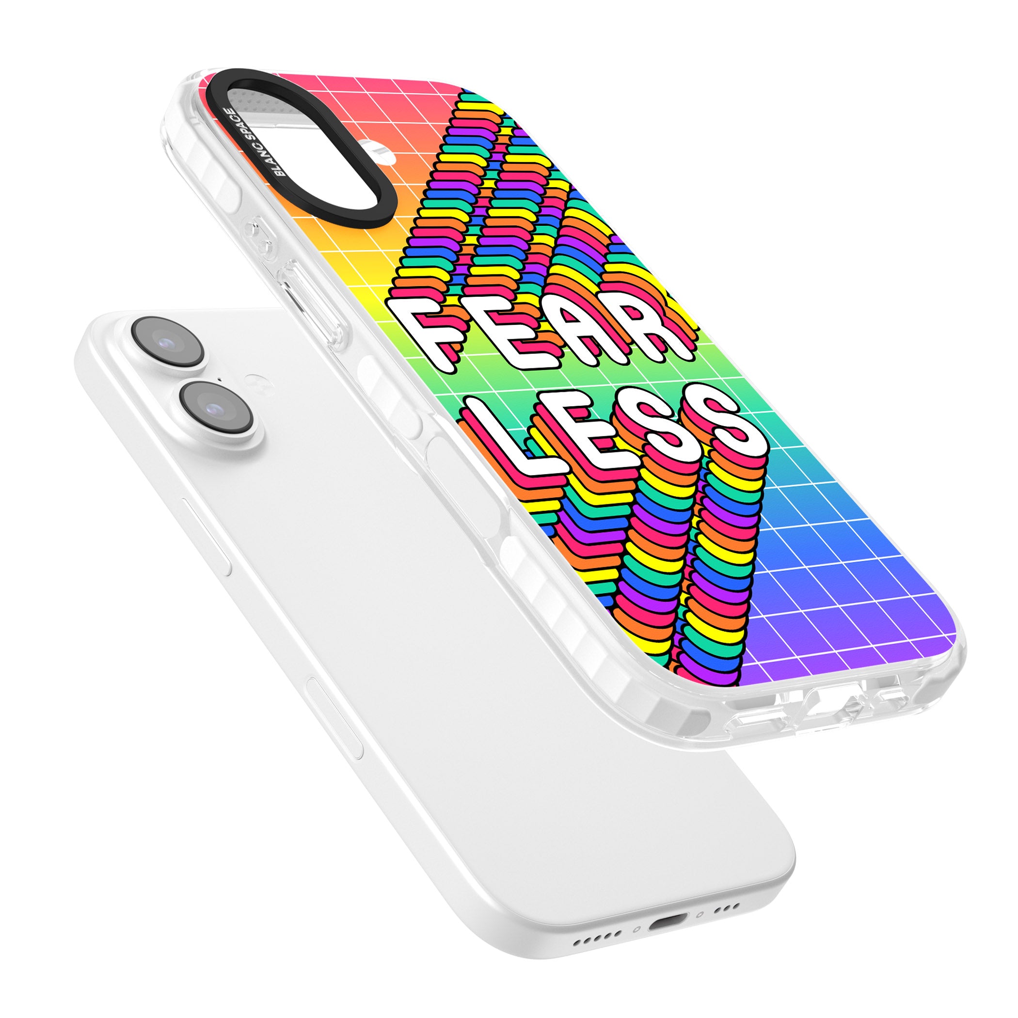 Fearless iPhone 17 Impact Pro Clear Phone Case Colours