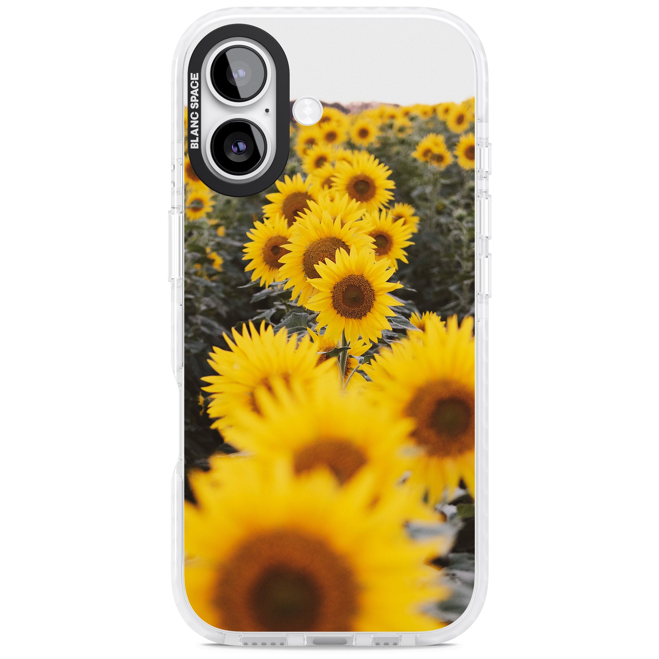 Sunflower Field iPhone 17 Impact Pro Clear Phone Case