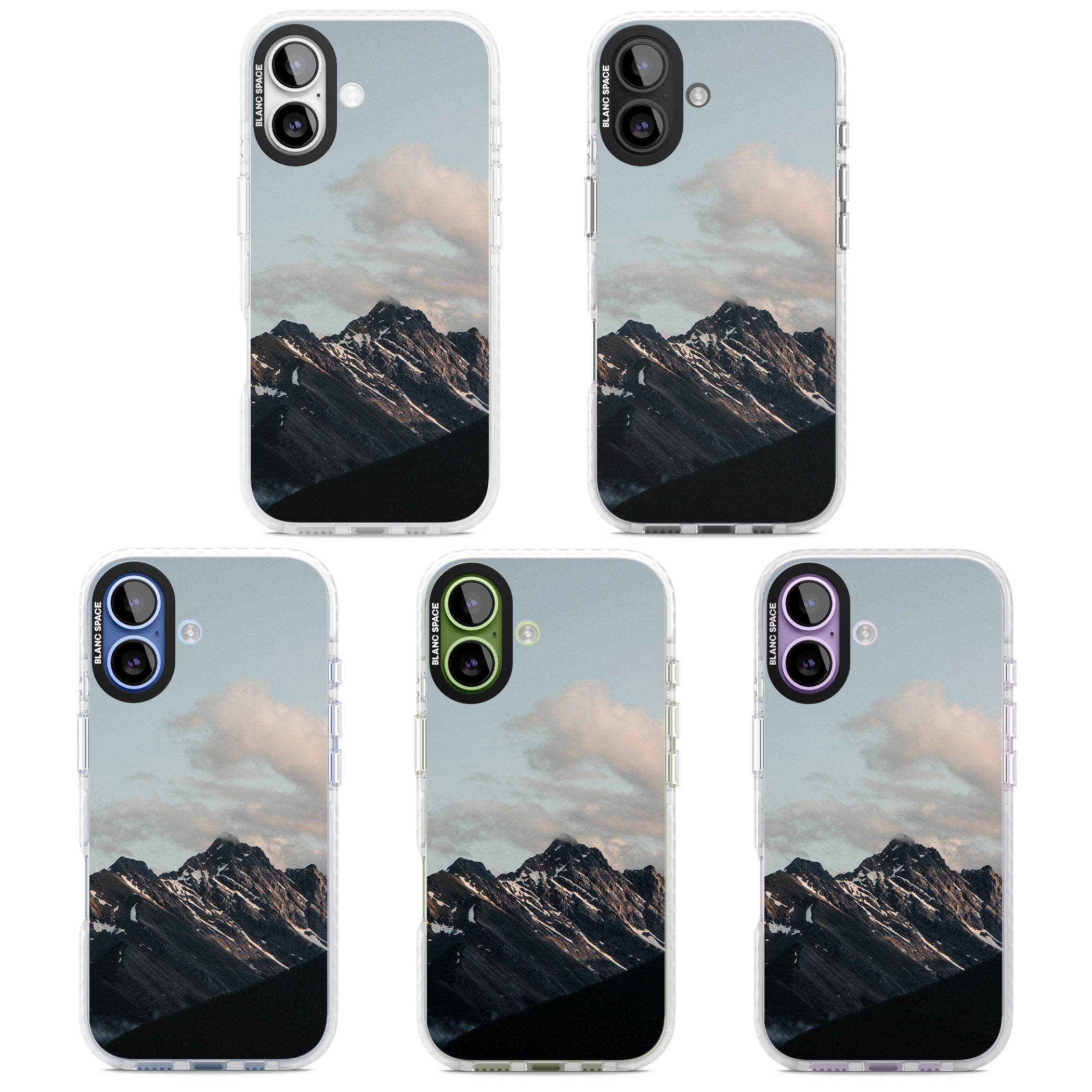 Twilight Mountain iPhone 17 Impact Pro Clear Phone Case APT Impact Protection