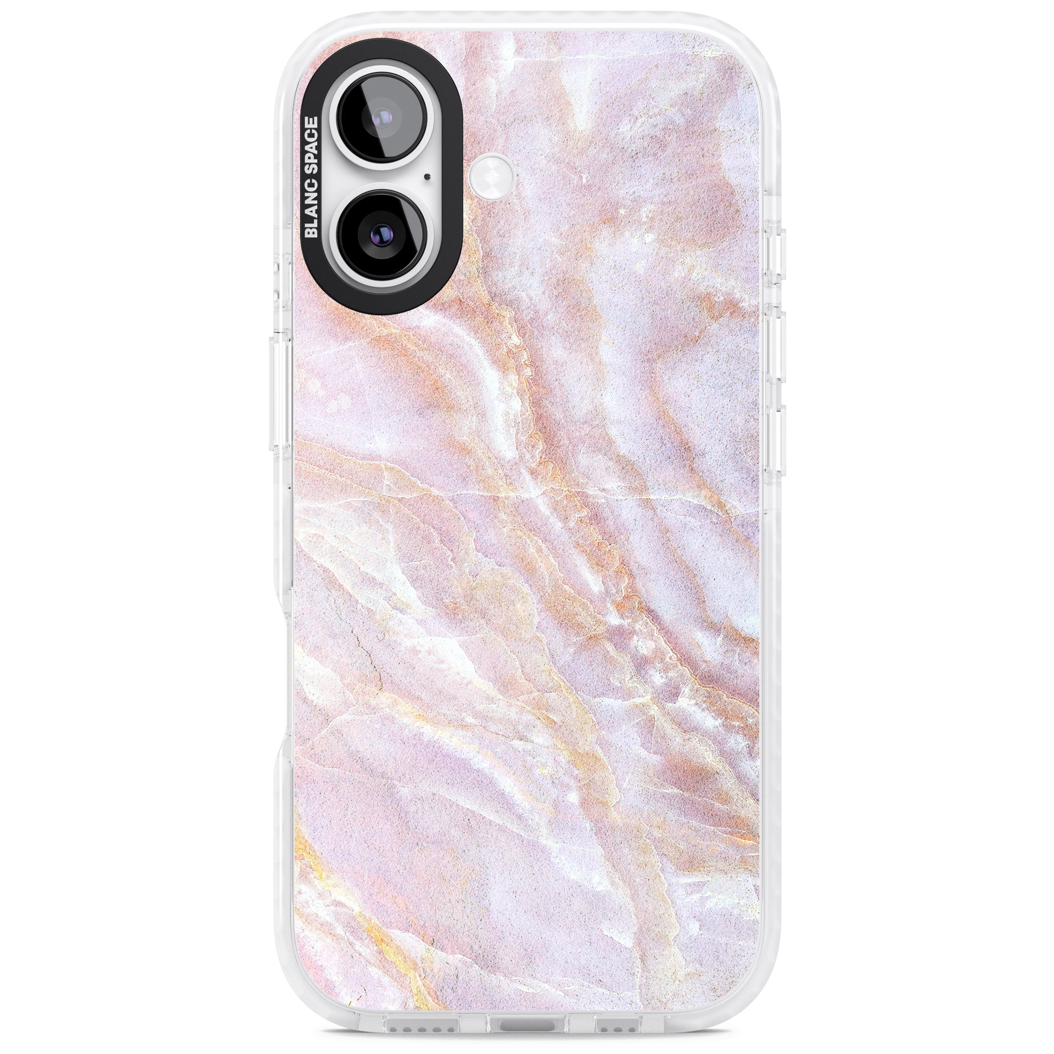 Soft Onyx Blush iPhone 17 Impact Pro Clear Phone Case
