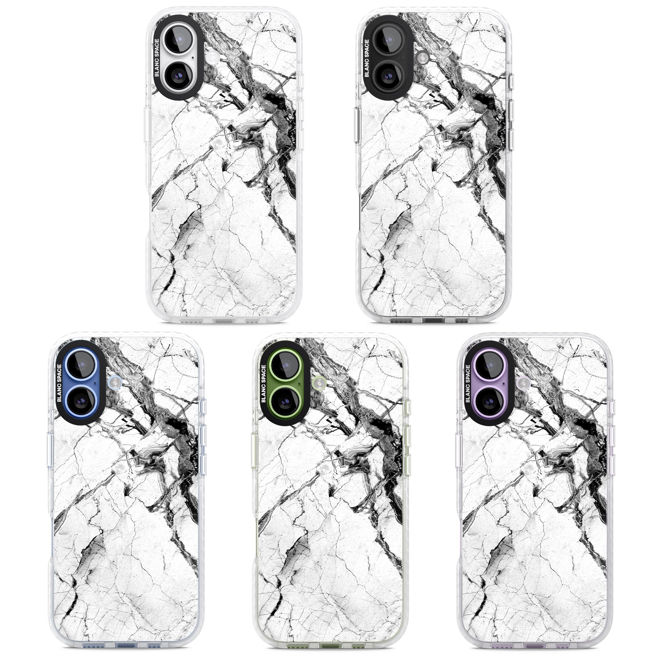 Storm Marble iPhone 17 Impact Pro Clear Phone Case APT Impact Protection