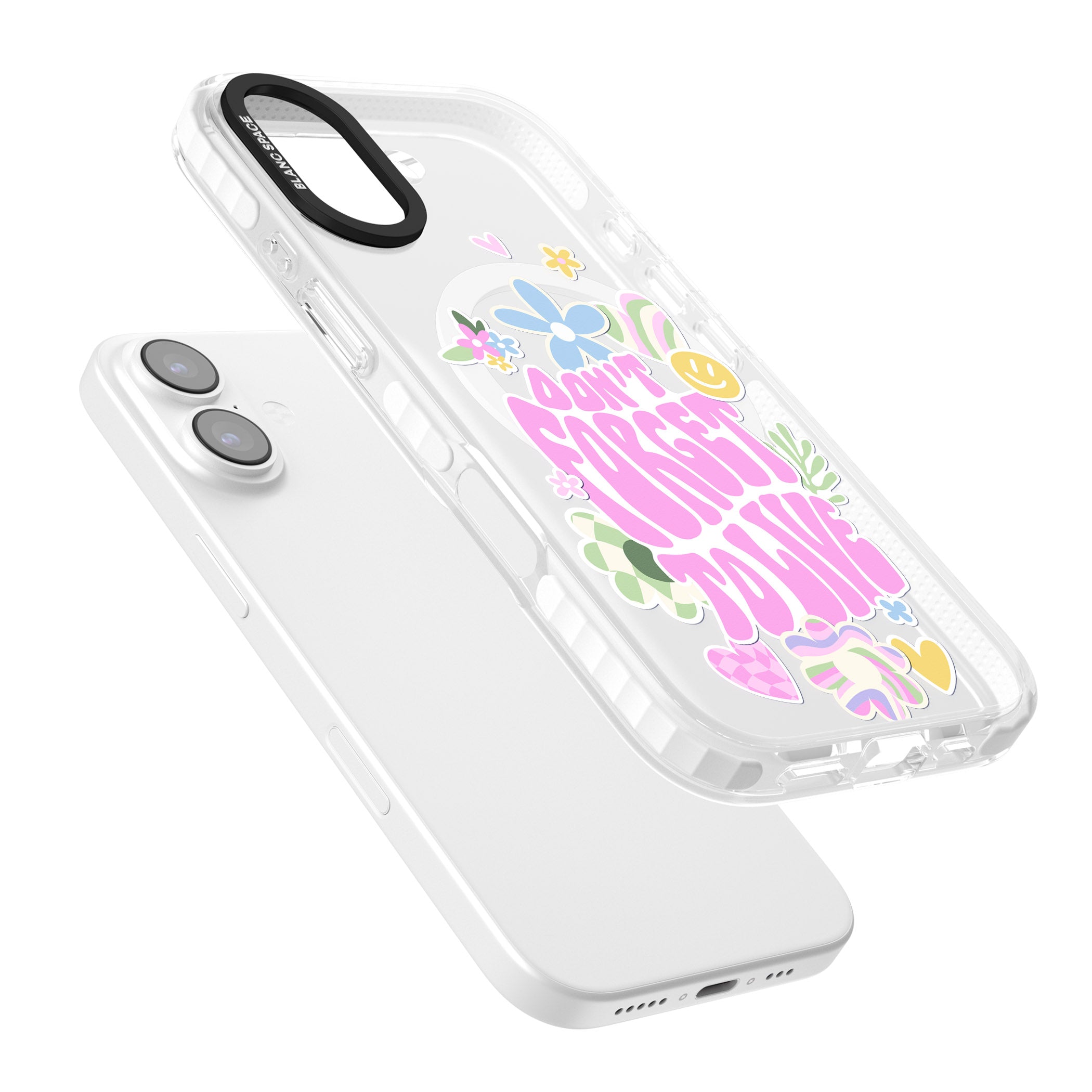 Don'T Forget To Live iPhone 17 Impact Pro Clear Phone Case Colours
