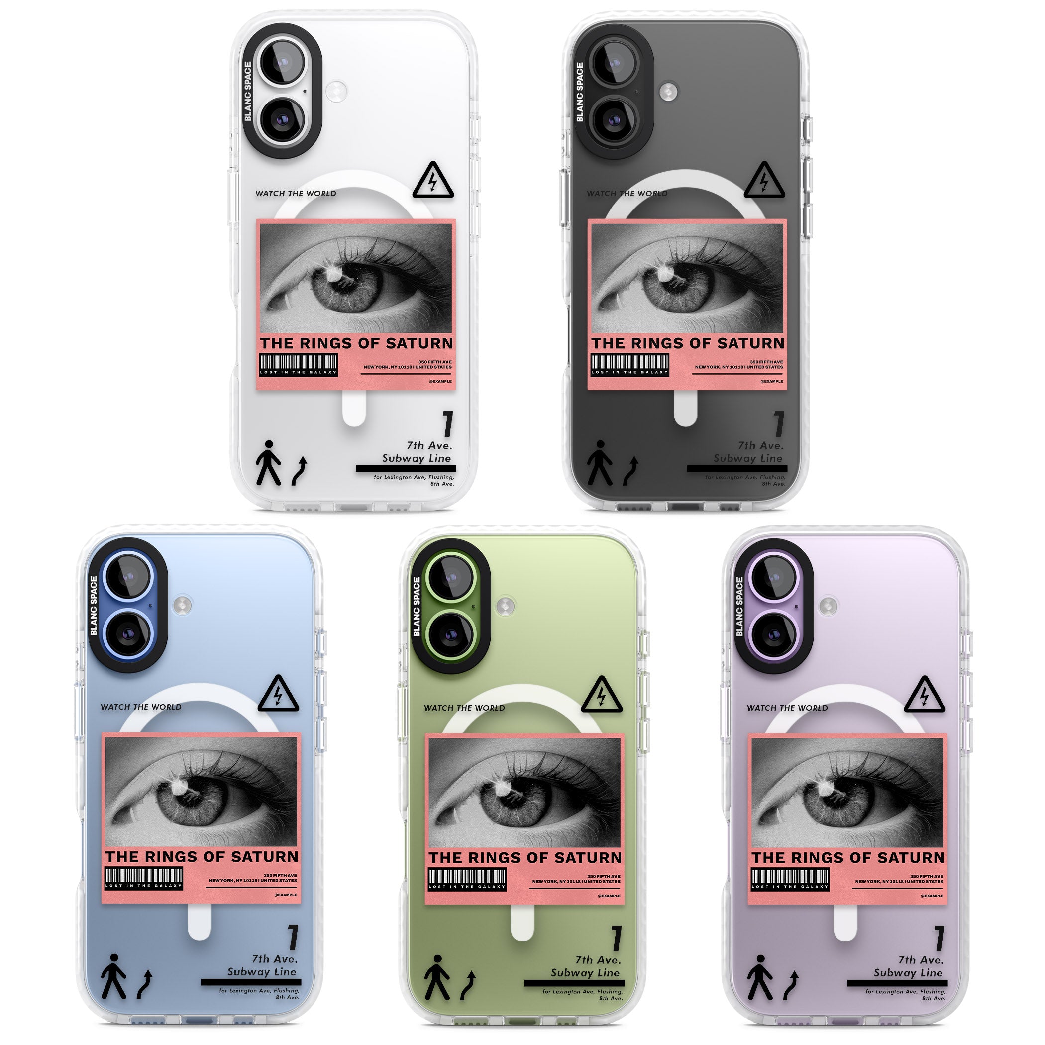 Watch The World iPhone 17 Impact Pro Clear Phone Case APT Impact Protection
