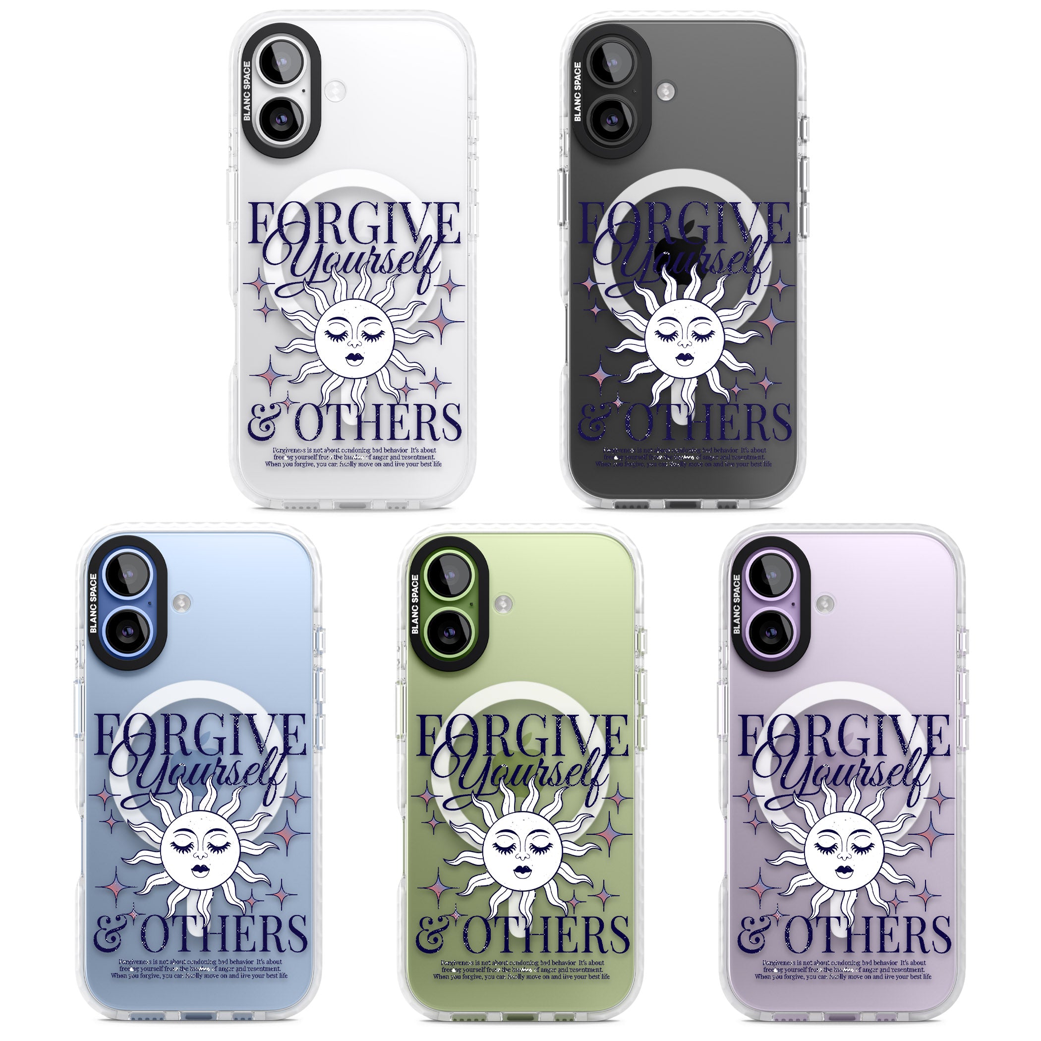 Forgiveness iPhone 17 Impact Pro Clear Phone Case APT Impact Protection