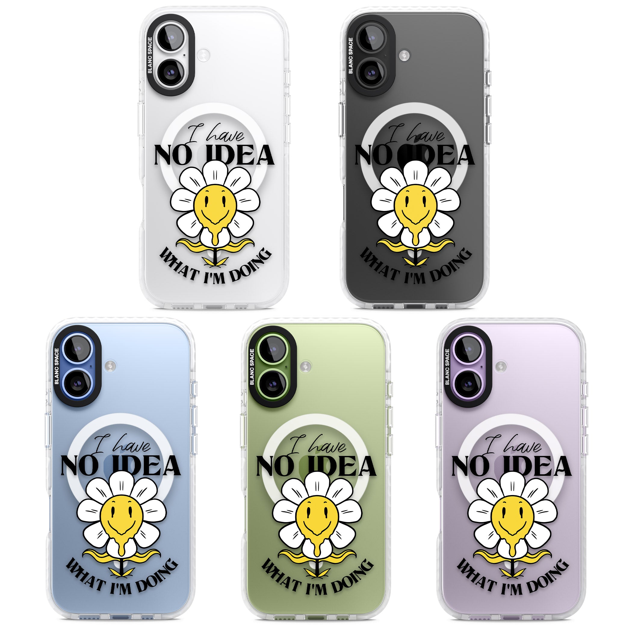 No Idea iPhone 17 Impact Pro Clear Phone Case APT Impact Protection