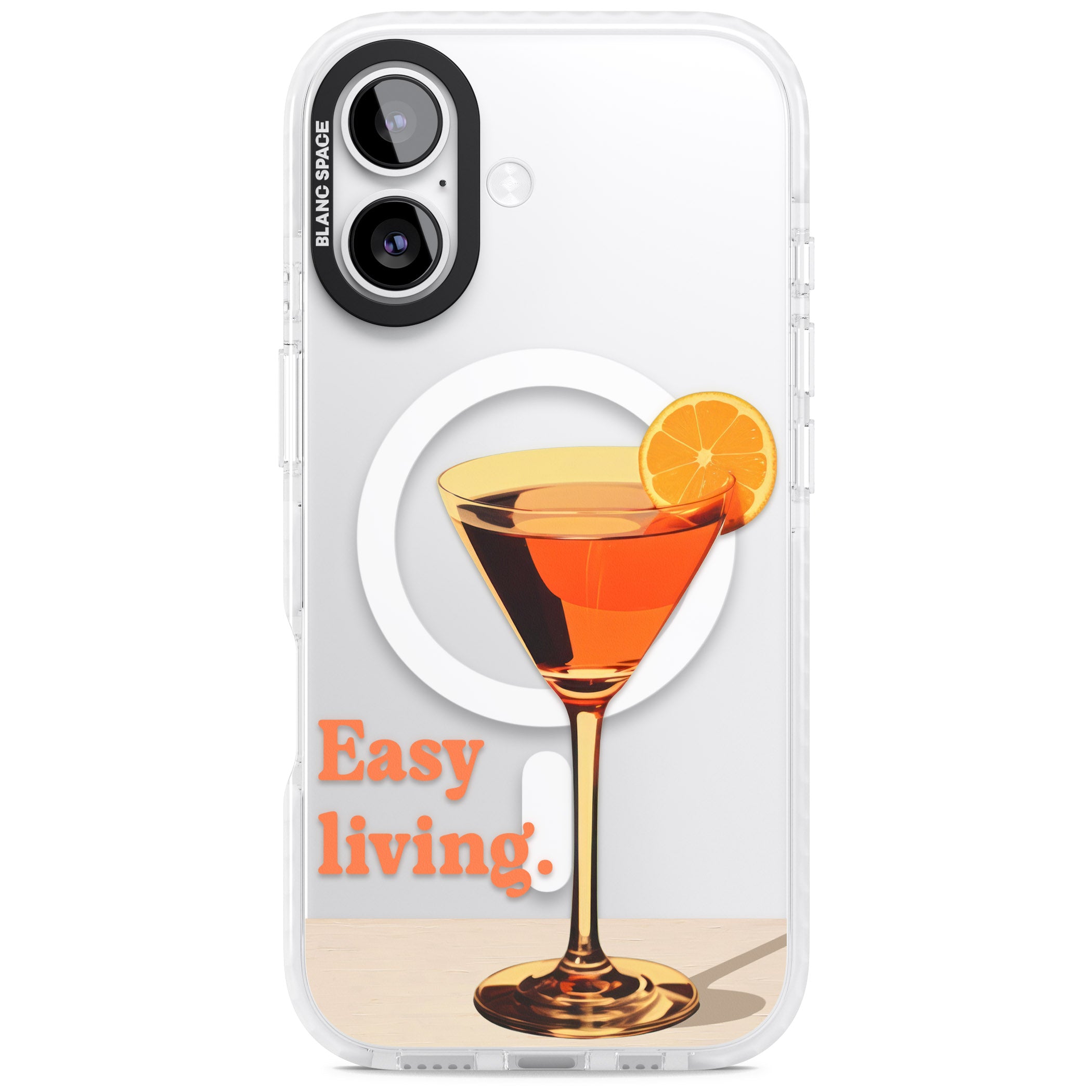Easy Living iPhone 17 Impact Pro Clear Phone Case
