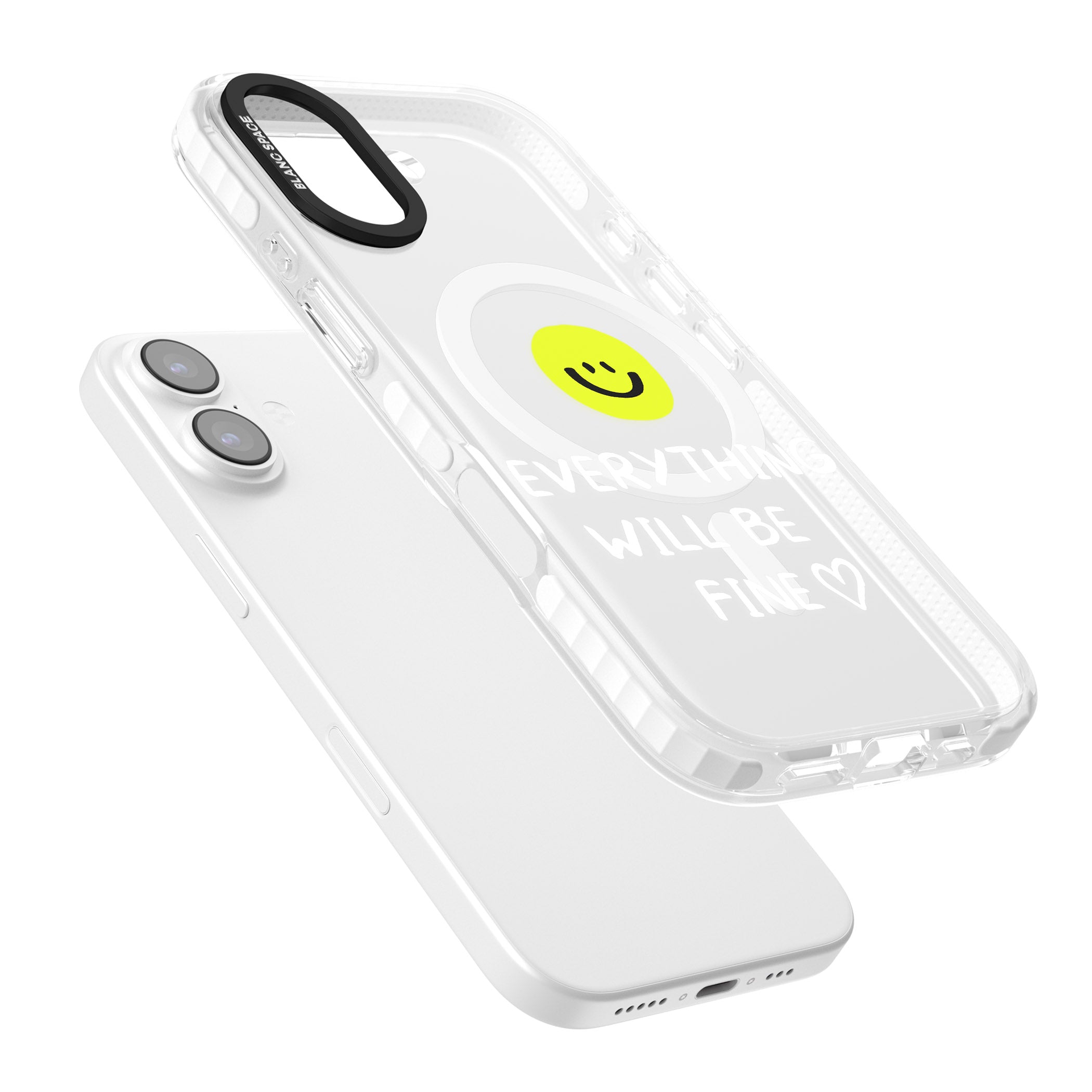 Everything Will Be Fine iPhone 17 Impact Pro Clear Phone Case Colours