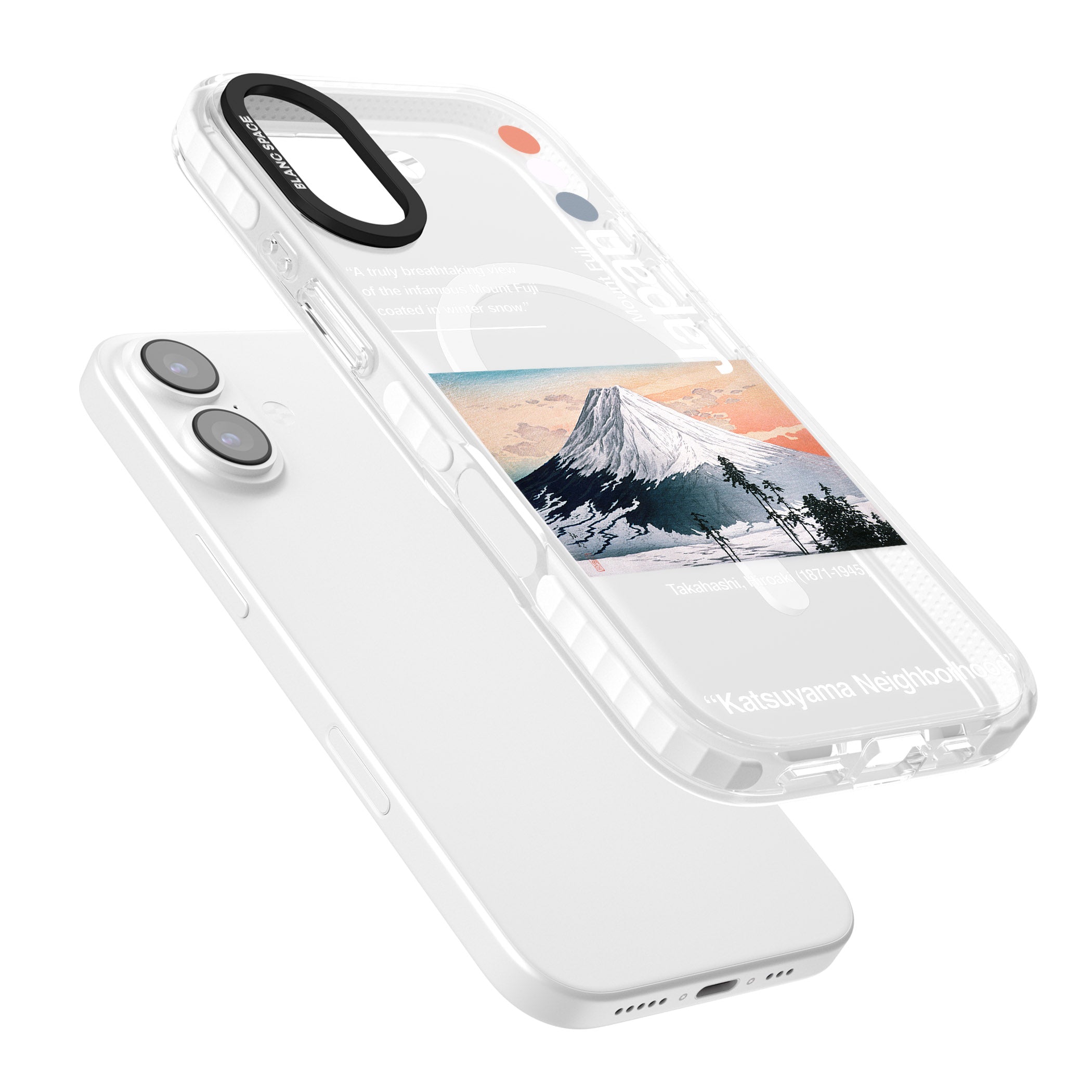 Katsuyama Neighborhood iPhone 17 Impact Pro Clear Phone Case Colours