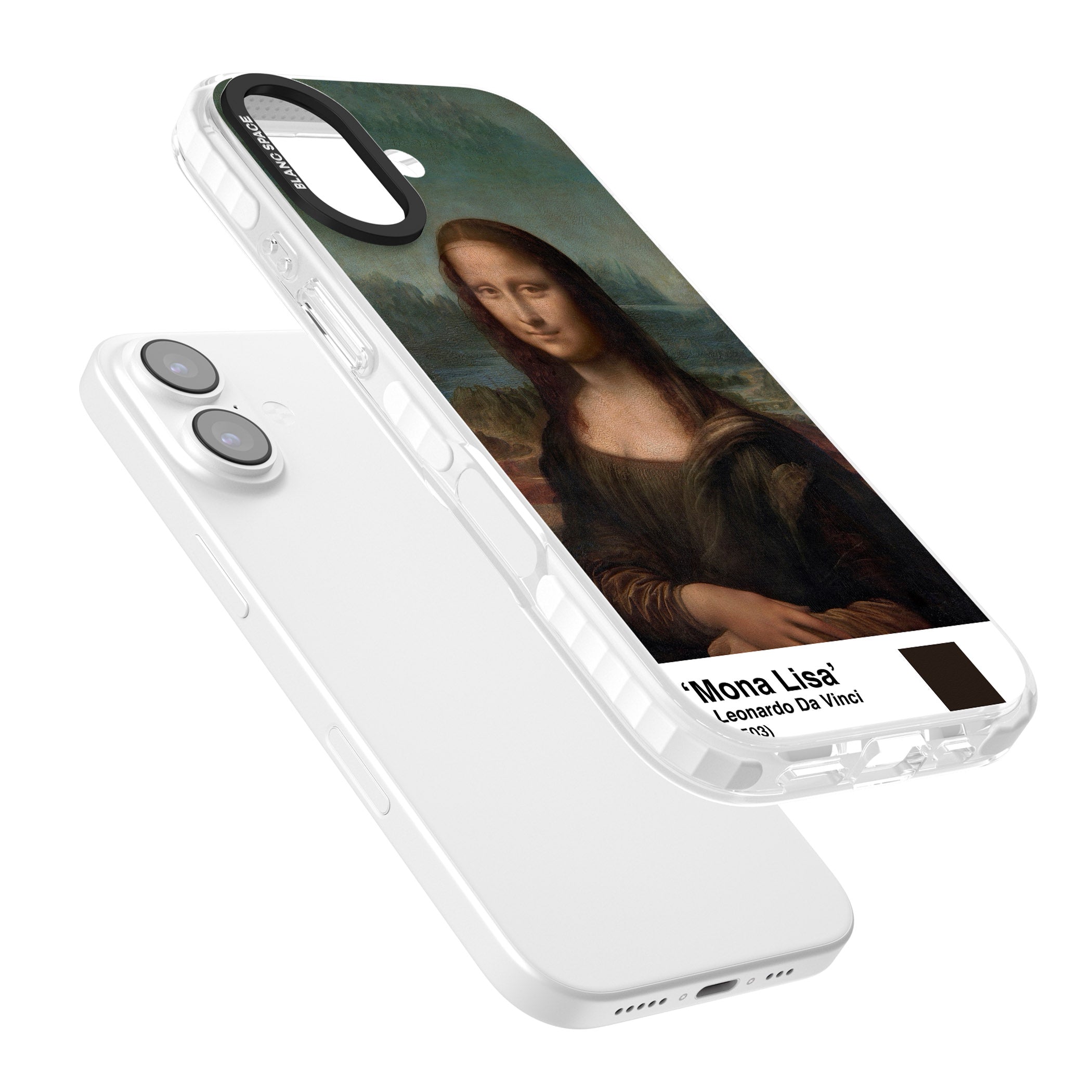 Mona Lisa iPhone 17 Impact Pro Clear Phone Case Colours
