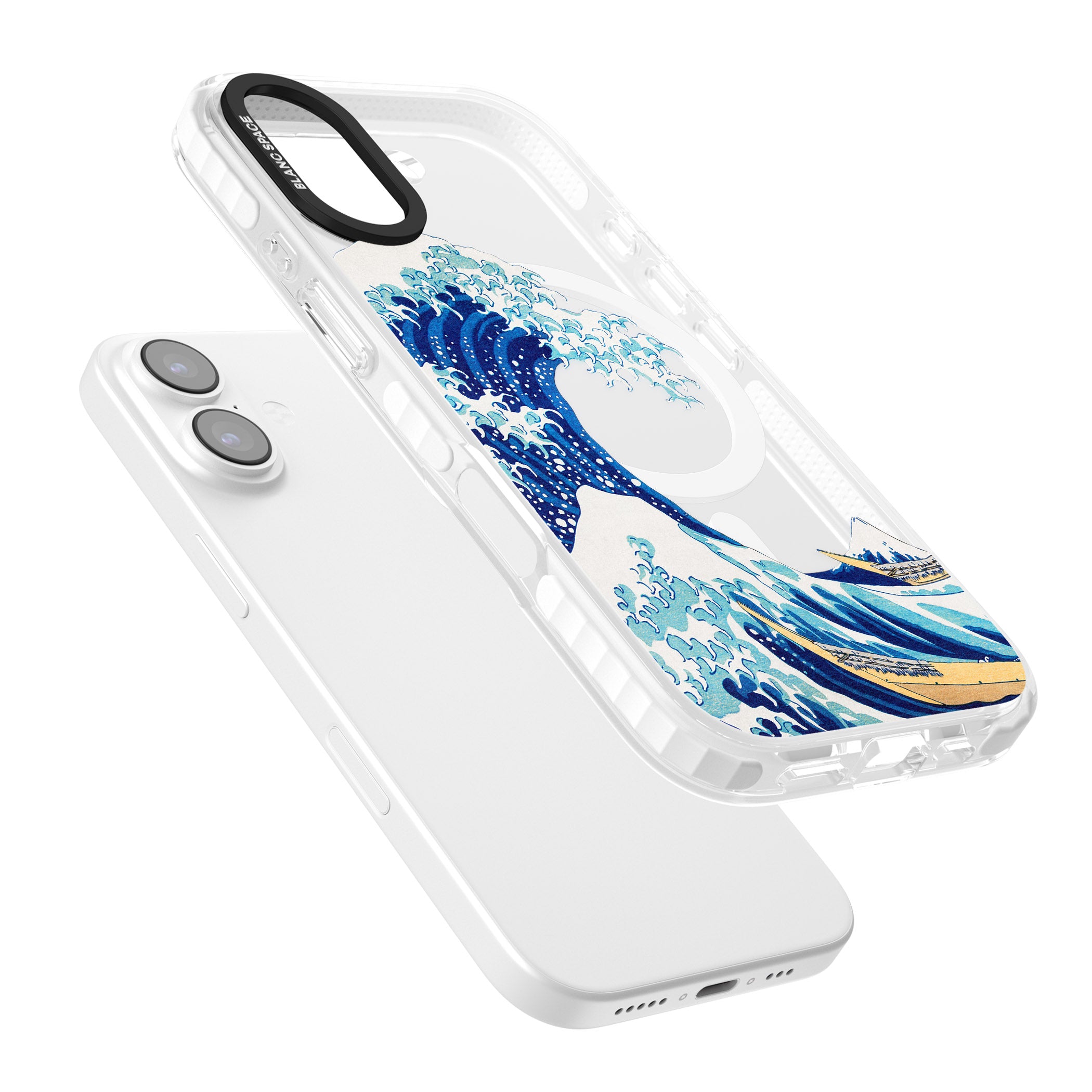The Great Wave Of Kanagawa iPhone 17 Impact Pro Clear Phone Case Colours