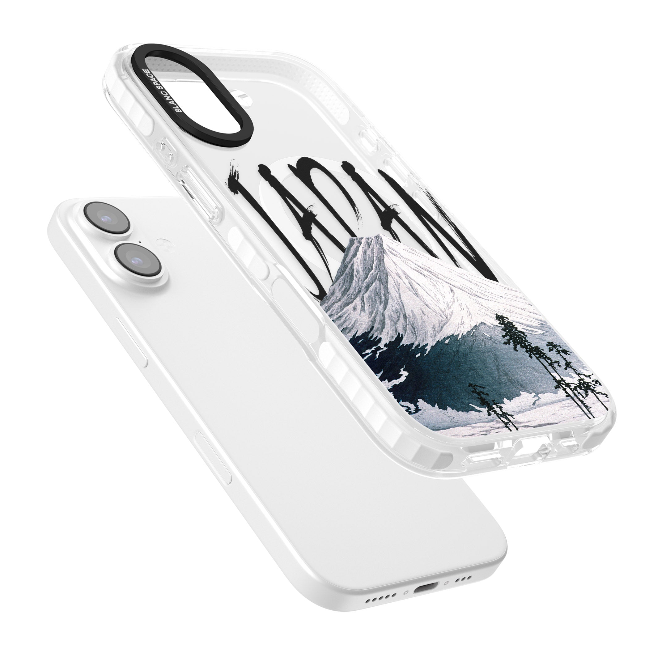 Mount Fuji Cutout iPhone 17 Impact Pro Clear Phone Case Colours