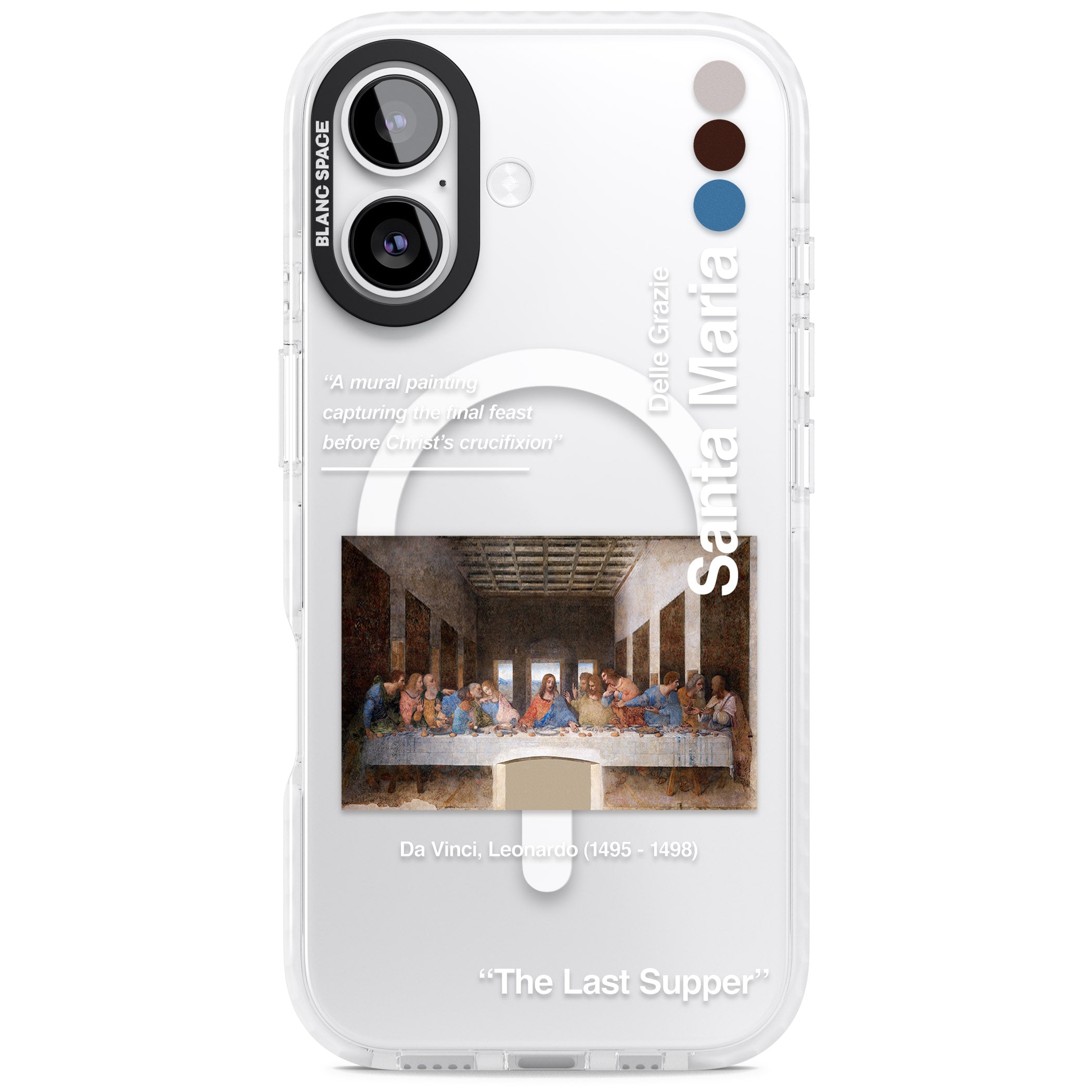 The Last Supper iPhone 17 Impact Pro Clear Phone Case