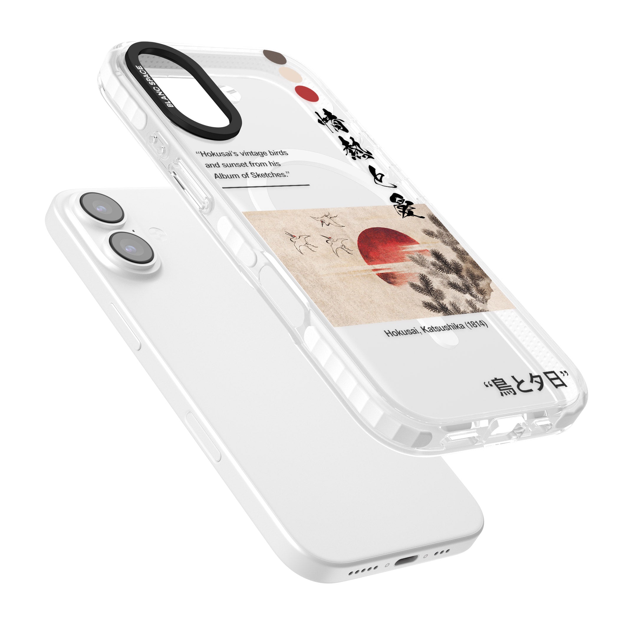 Birds And Sunset iPhone 17 Impact Pro Clear Phone Case Colours