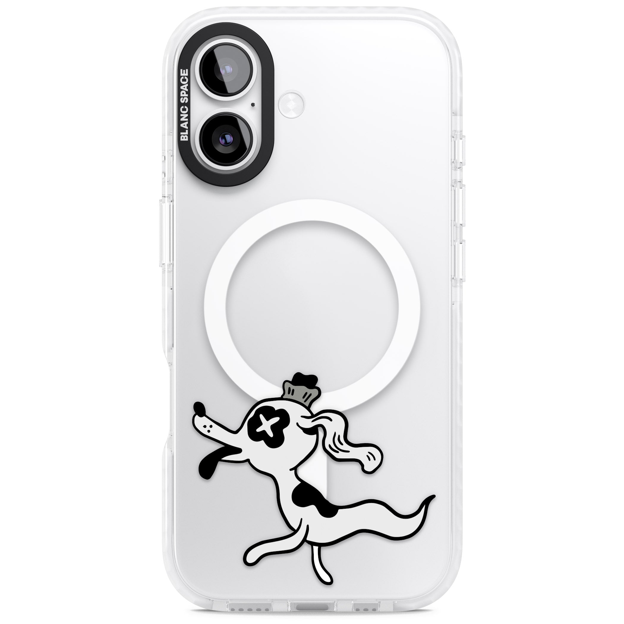 Dog Spirit iPhone 17 Impact Pro Clear Phone Case