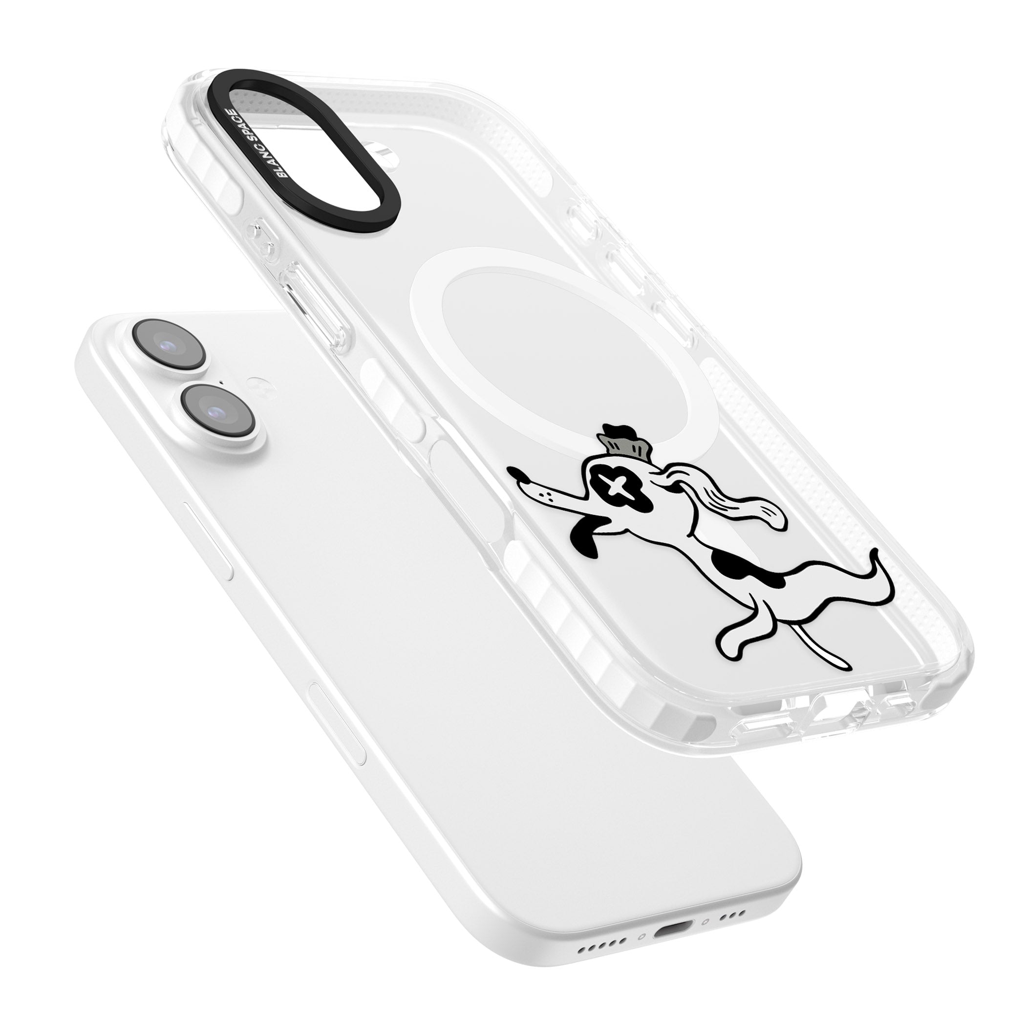 Dog Spirit iPhone 17 Impact Pro Clear Phone Case Colours
