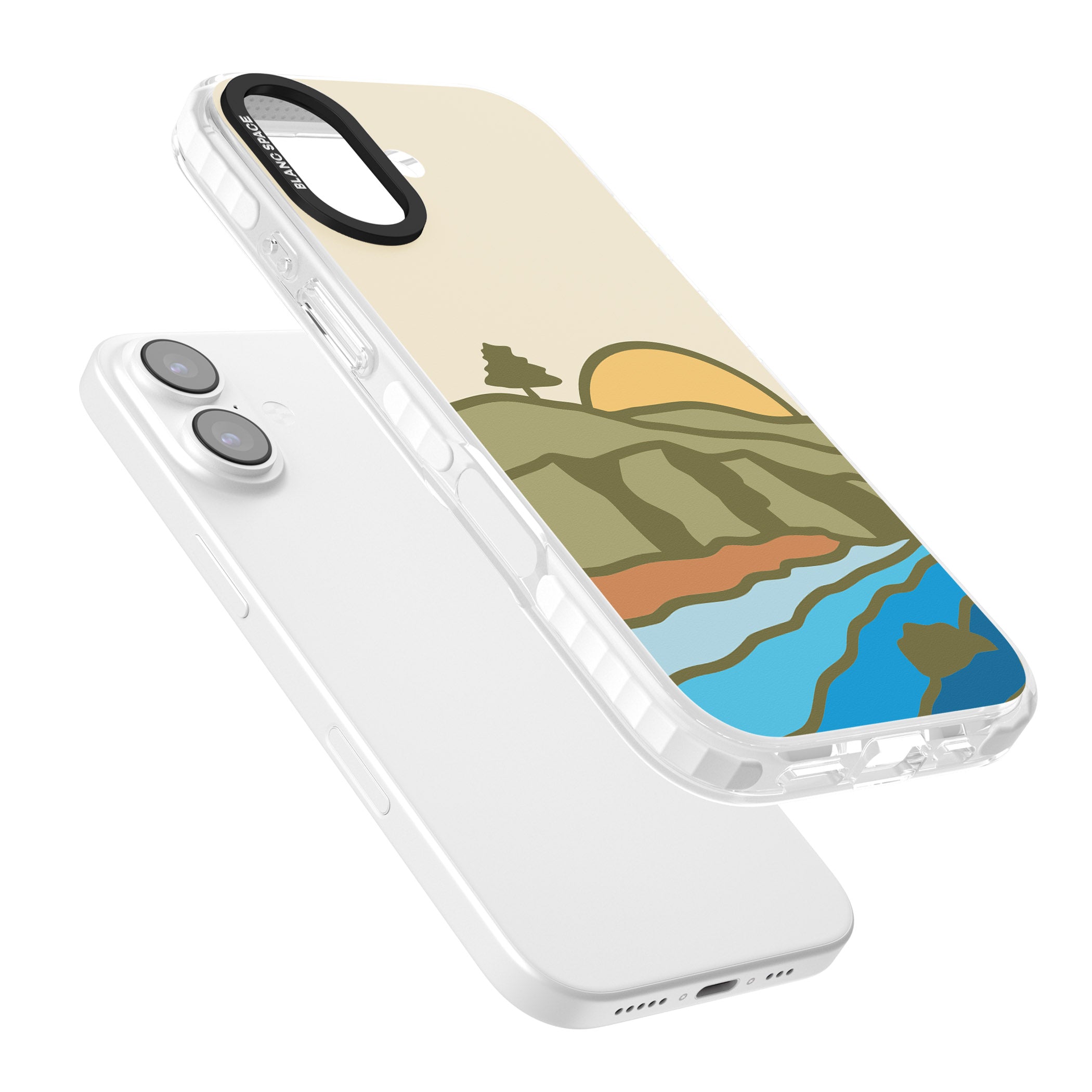 North Sunset iPhone 17 Impact Pro Clear Phone Case Colours