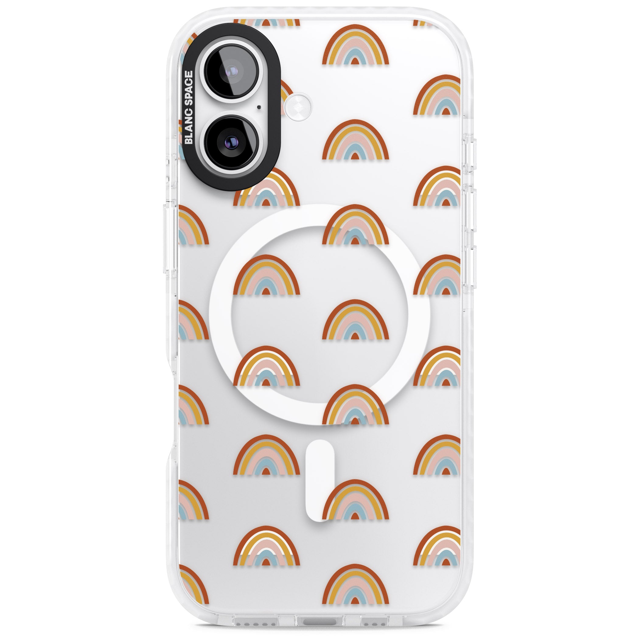 Scandi Rainbow iPhone 17 Impact Pro Clear Phone Case
