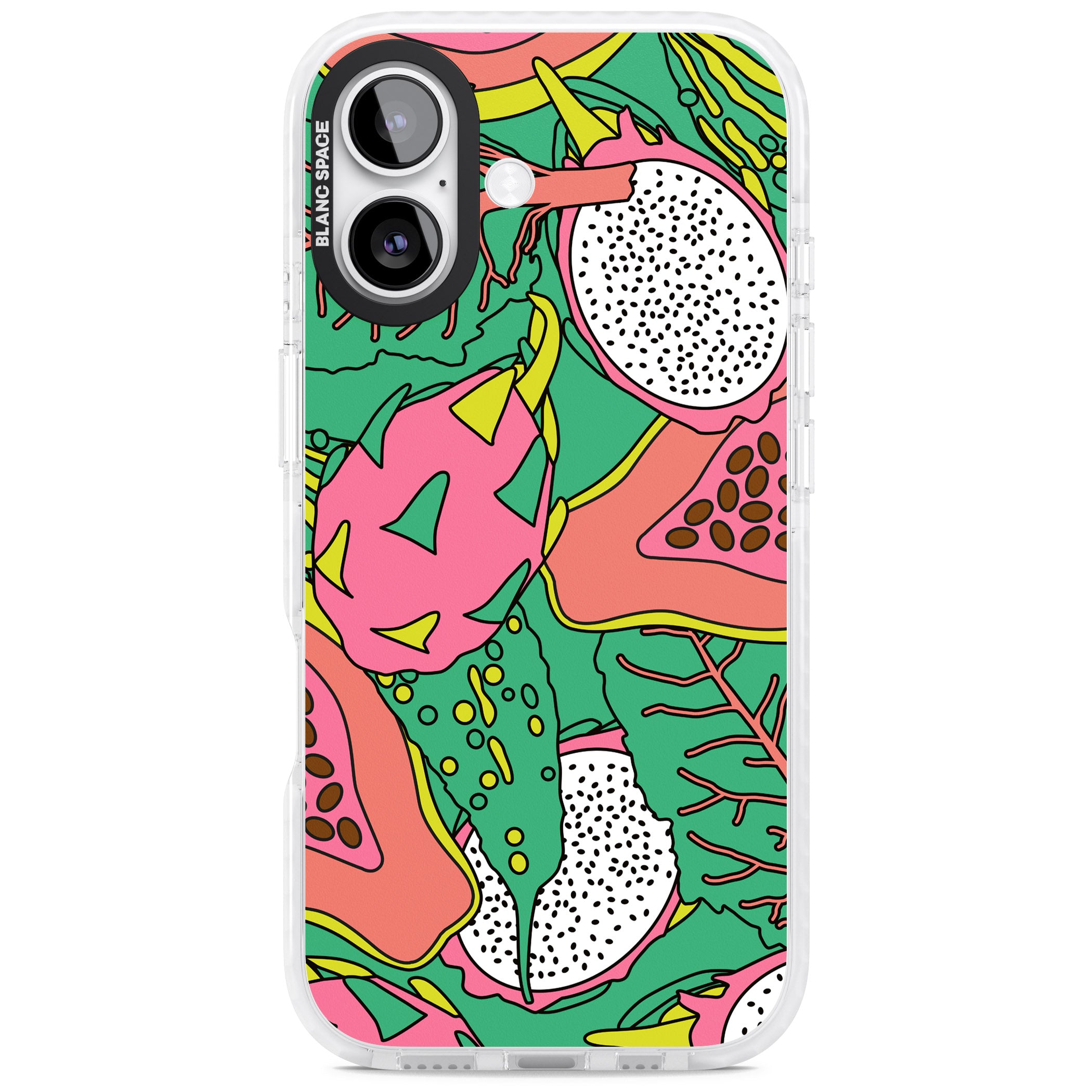 Psychedelic Salad iPhone 17 Impact Pro Clear Phone Case