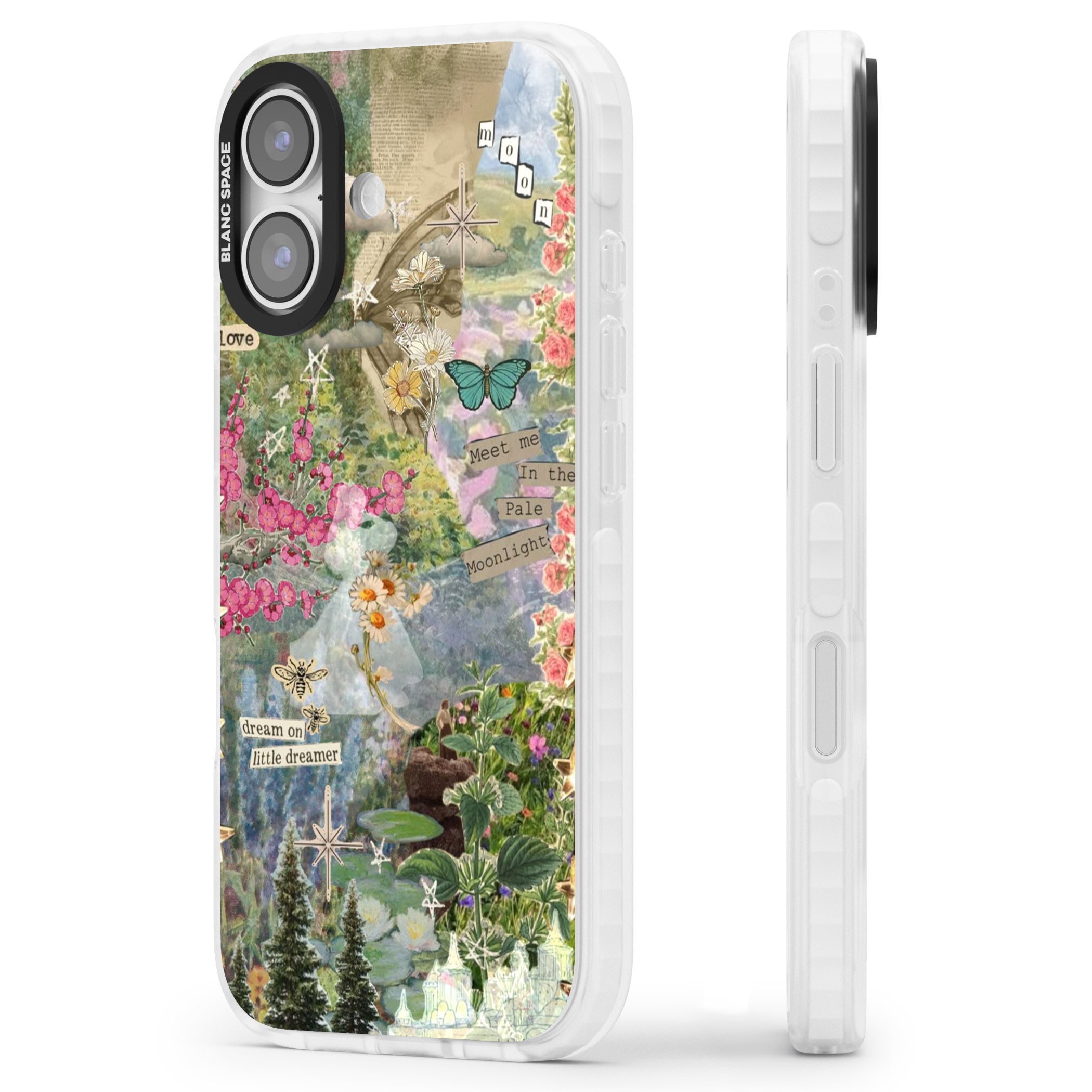 Spring Day iPhone 17 Impact Pro Clear Phone Case Side Profile