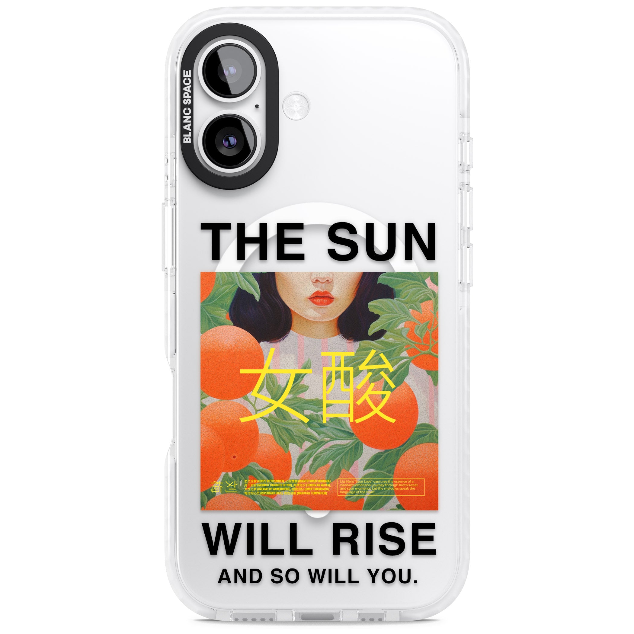 The Sun Will Rise iPhone 17 Impact Pro Clear Phone Case