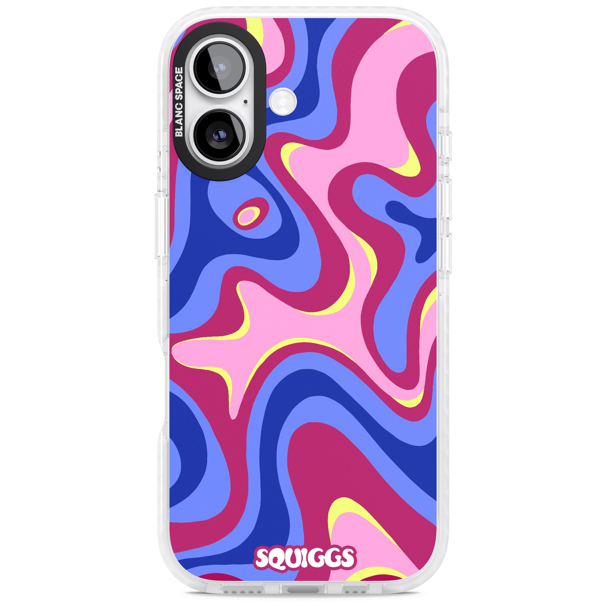 Blue Lava iPhone 17 Impact Pro Clear Phone Case