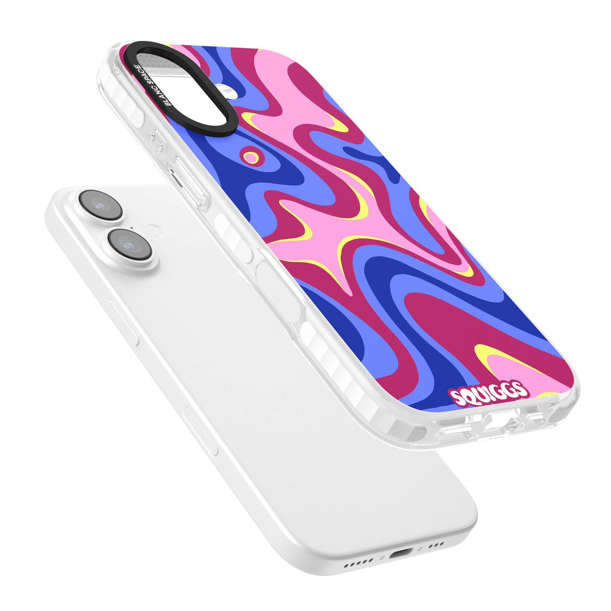 Blue Lava iPhone 17 Impact Pro Clear Phone Case Colours