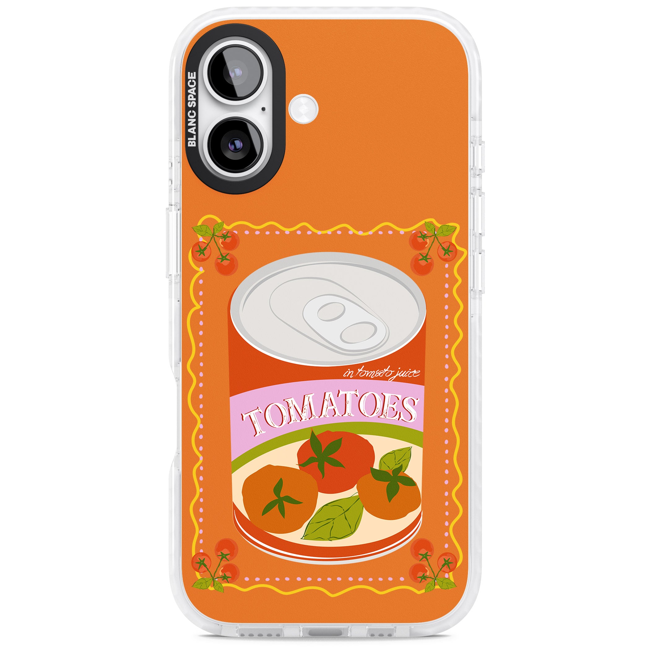 Tomato Soup Can iPhone 17 Impact Pro Clear Phone Case