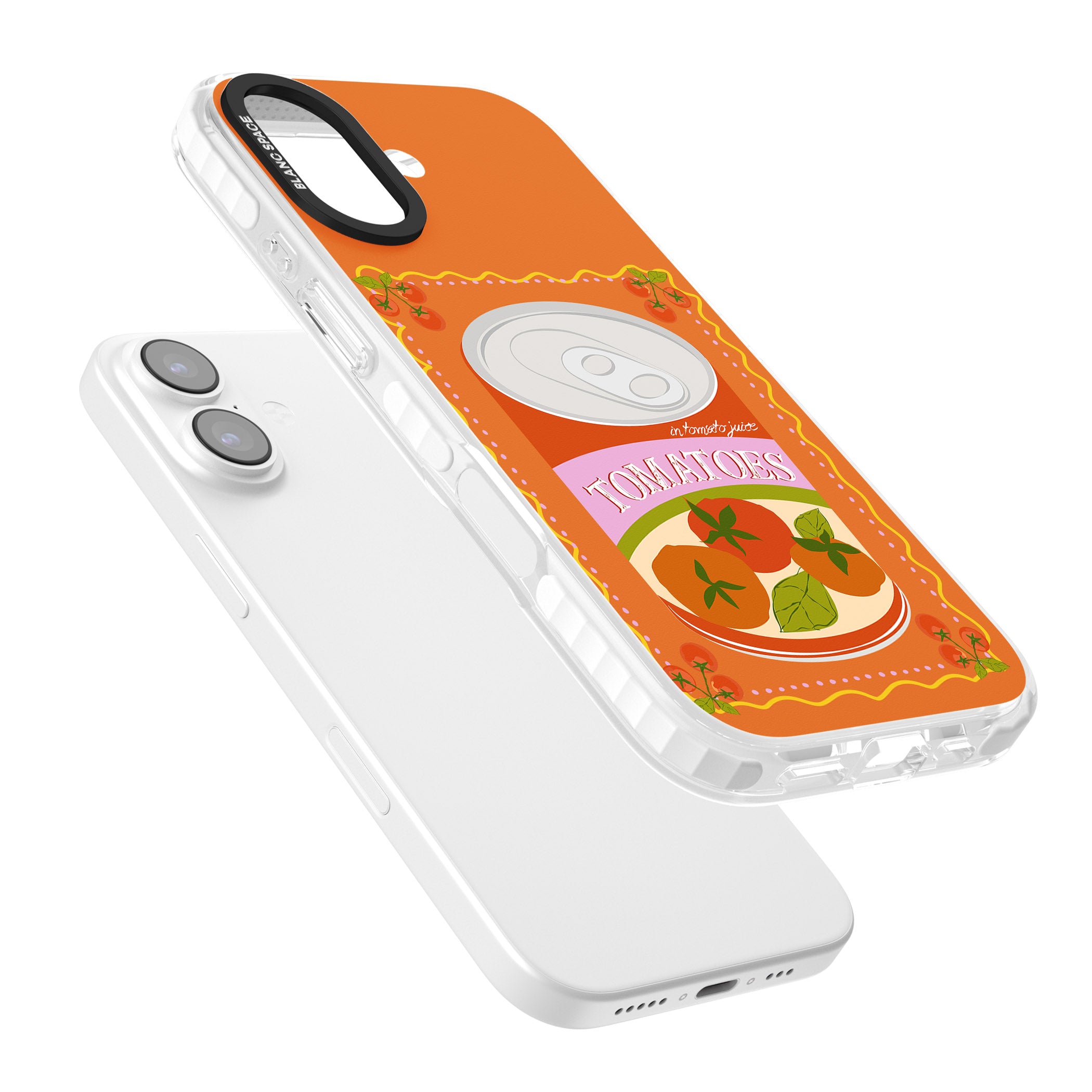 Tomato Soup Can iPhone 17 Impact Pro Clear Phone Case Colours