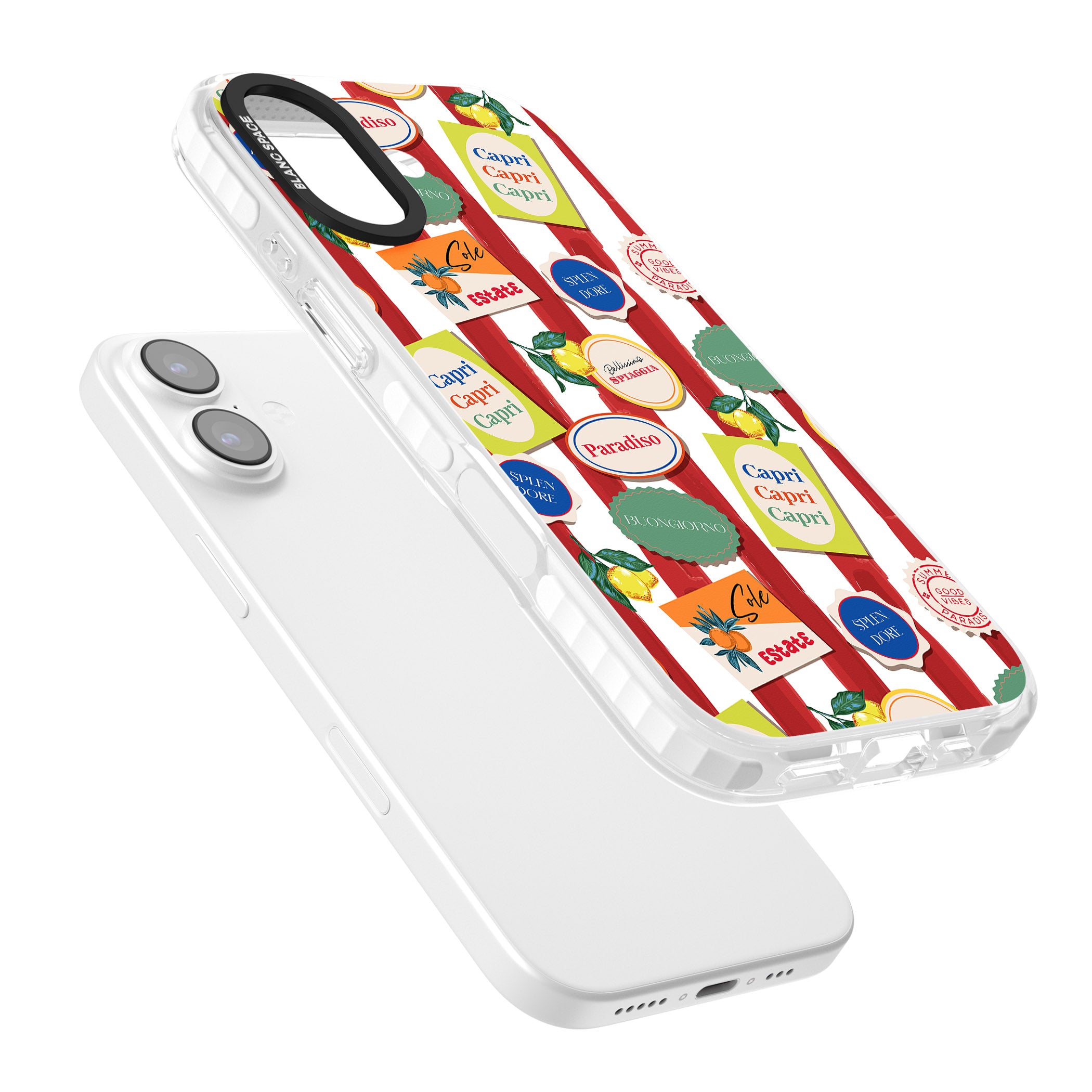 Capri iPhone 17 Impact Pro Clear Phone Case Colours