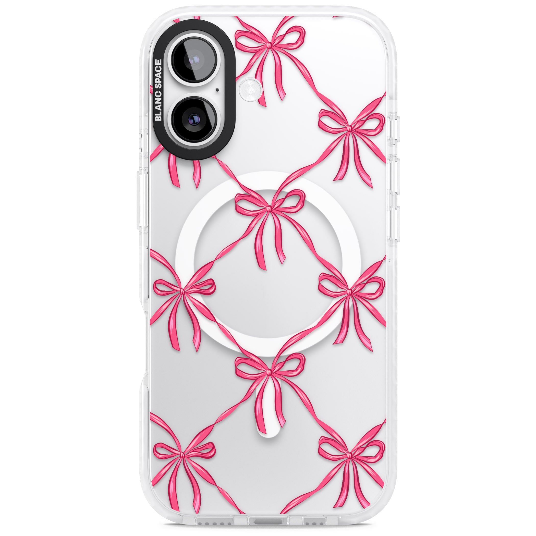 Bow Knots iPhone 17 Impact Pro Clear Phone Case