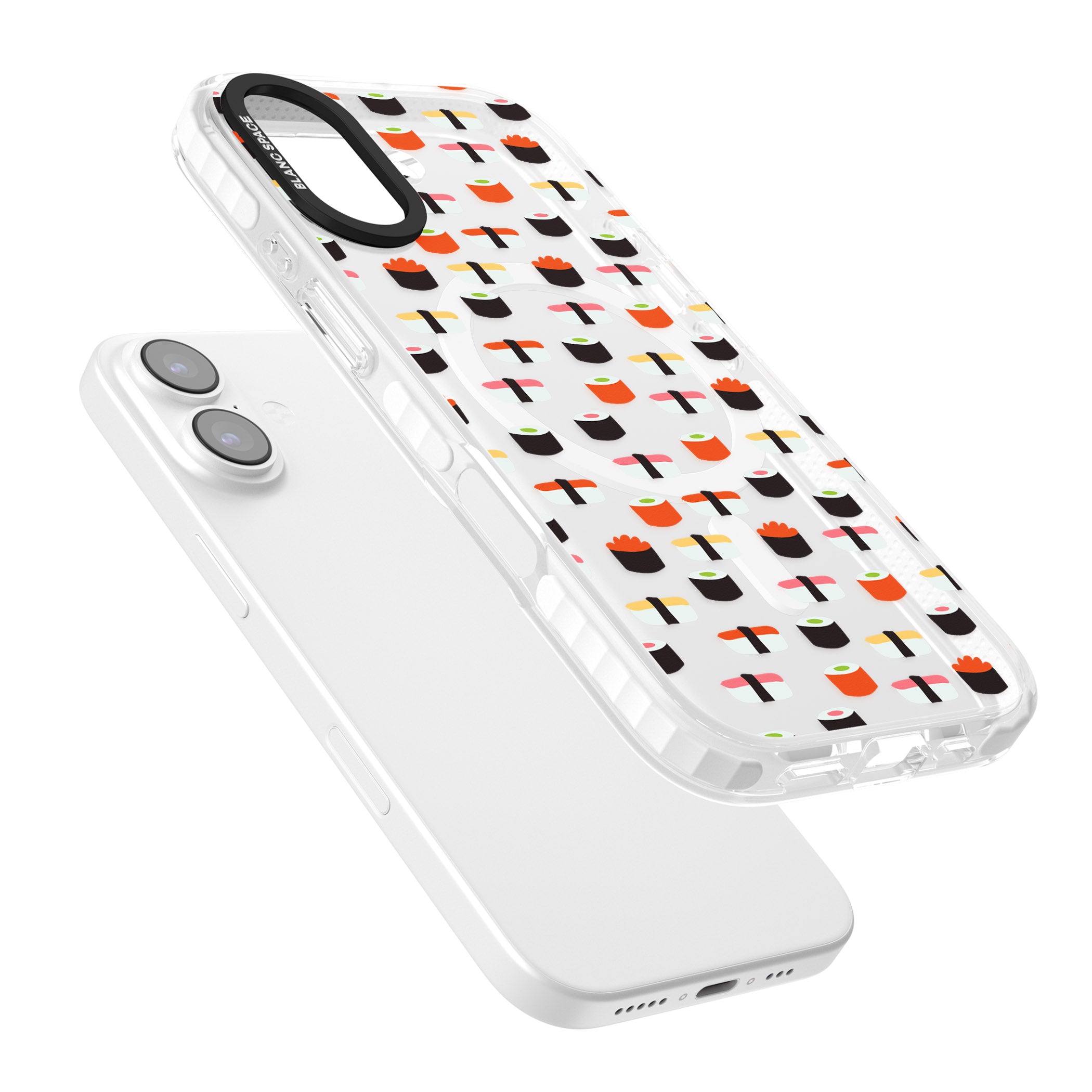 Sushi Pop iPhone 17 Impact Pro Clear Phone Case Colours