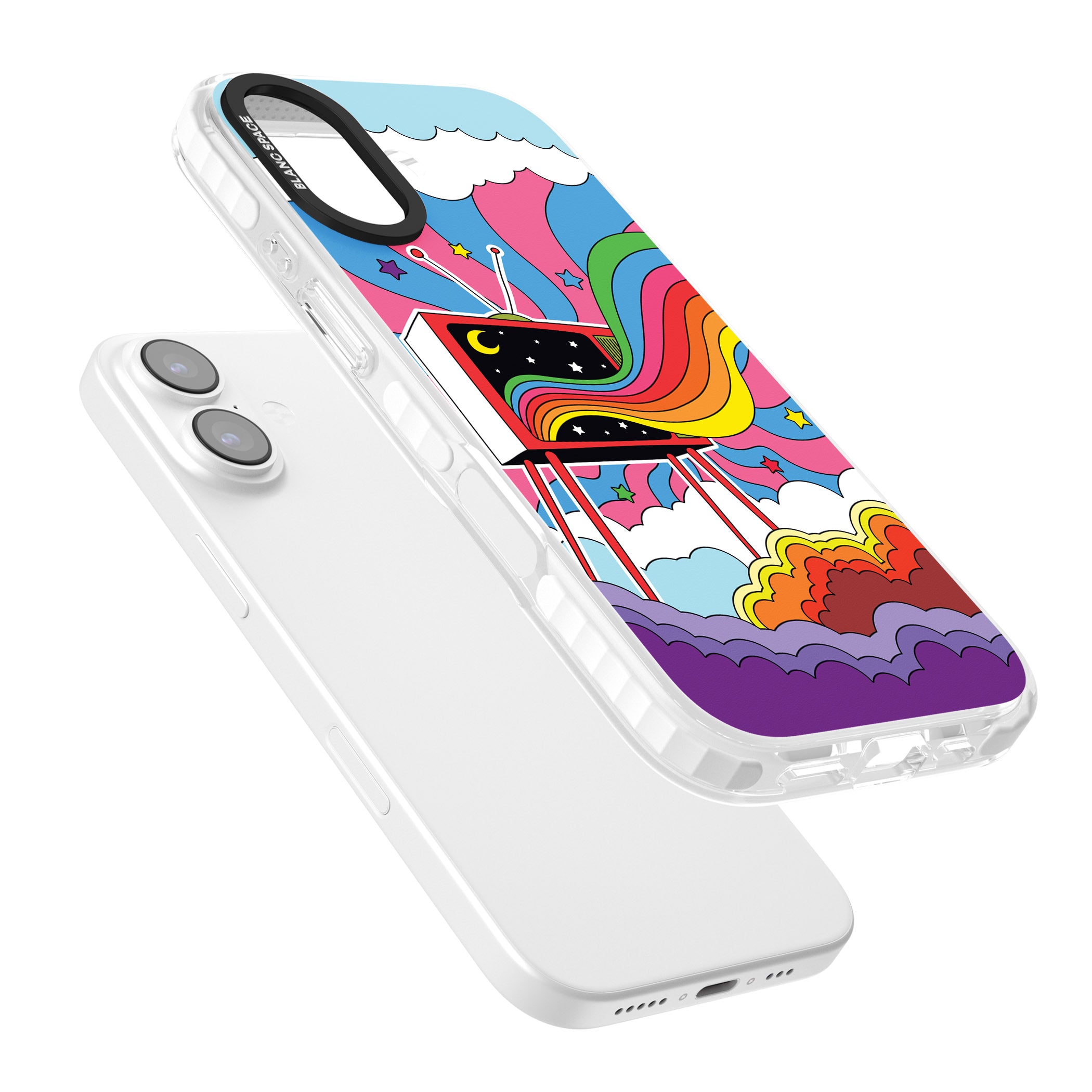 Tv Captivation iPhone 17 Impact Pro Clear Phone Case Colours